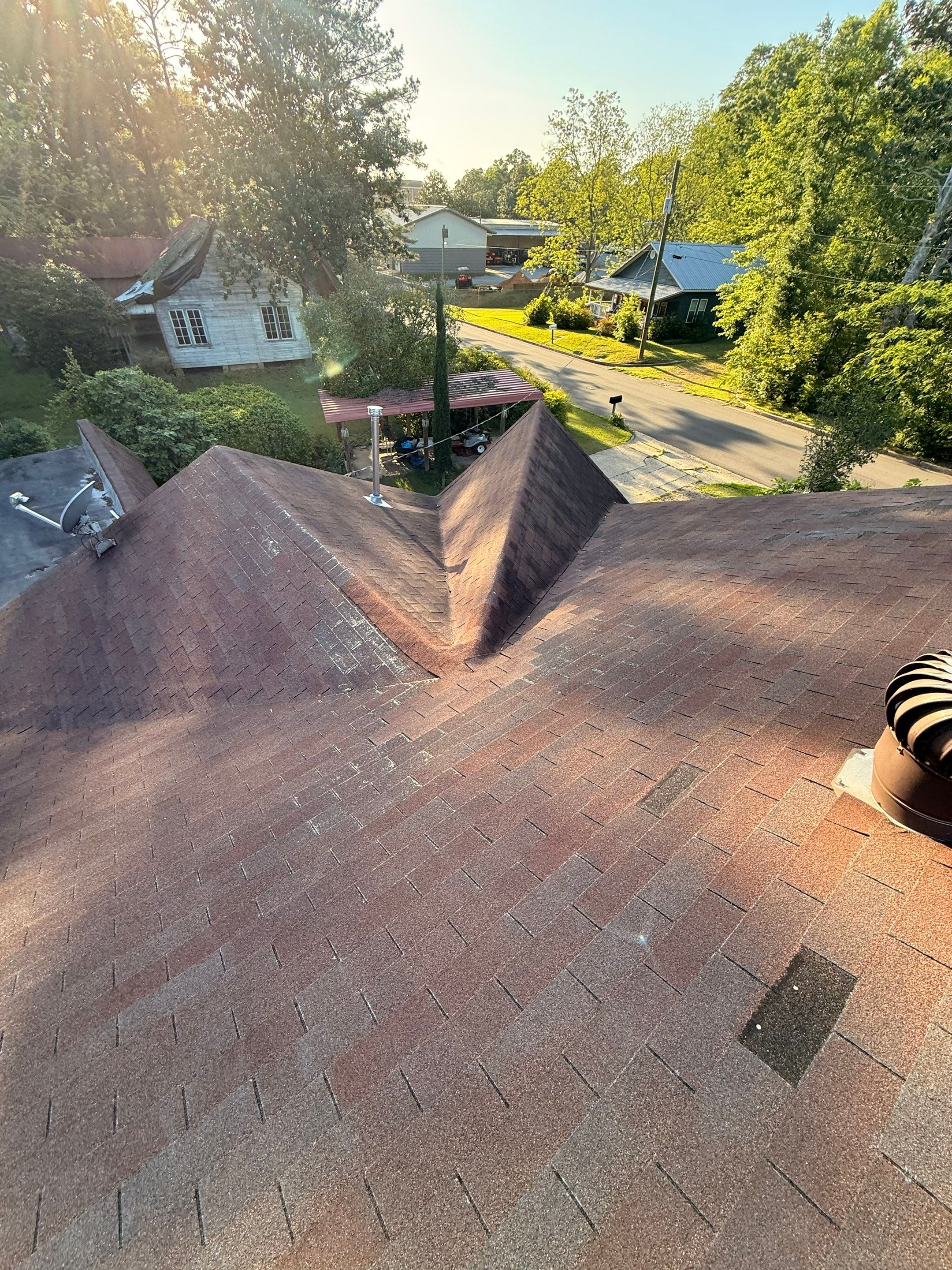 GAF HDZ Oyster Gray Roof Install in Poplarville, MS by Frontline Roofing