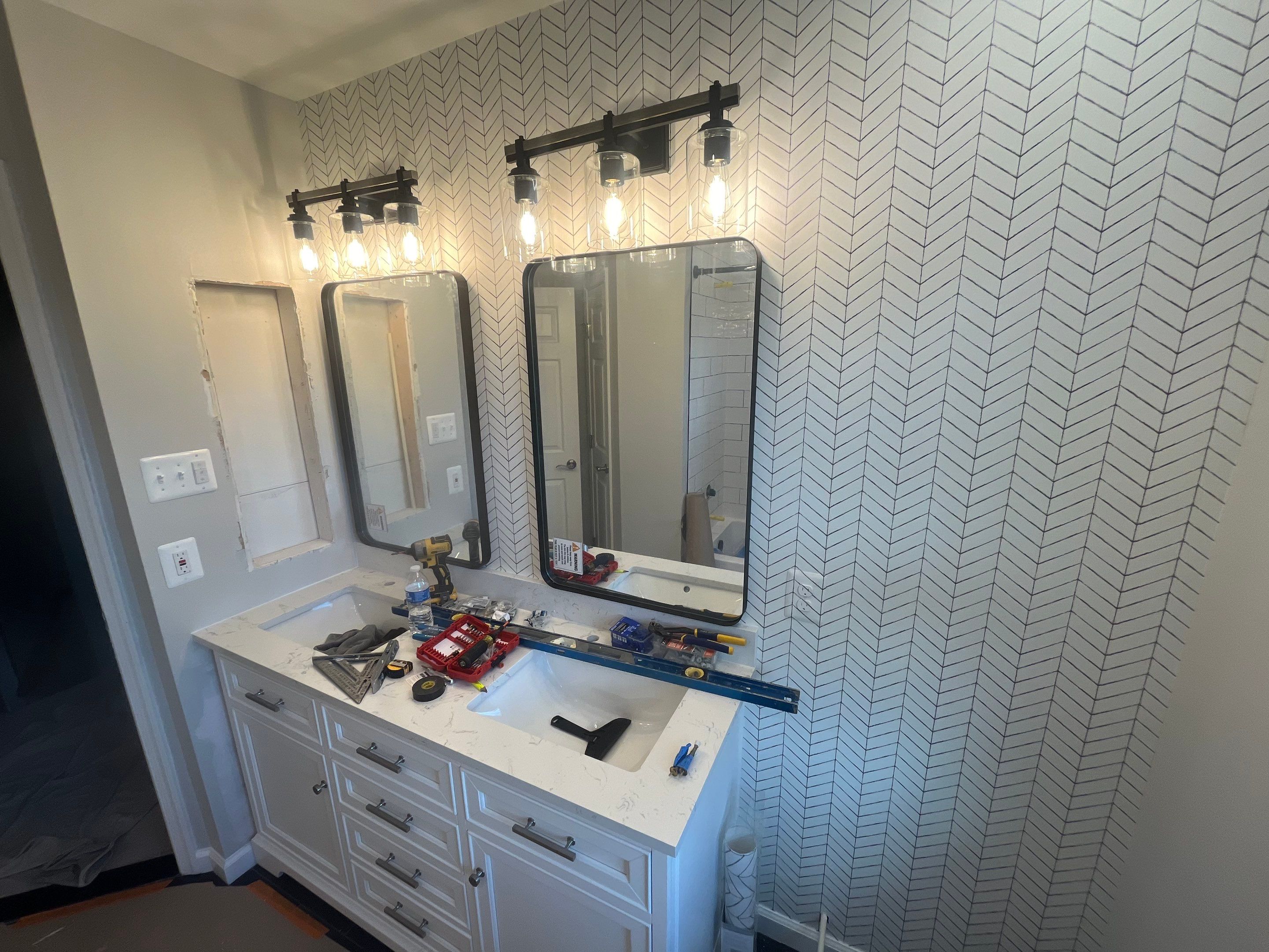 Bathroom Project in Marriottsville by Bec Construction Llc