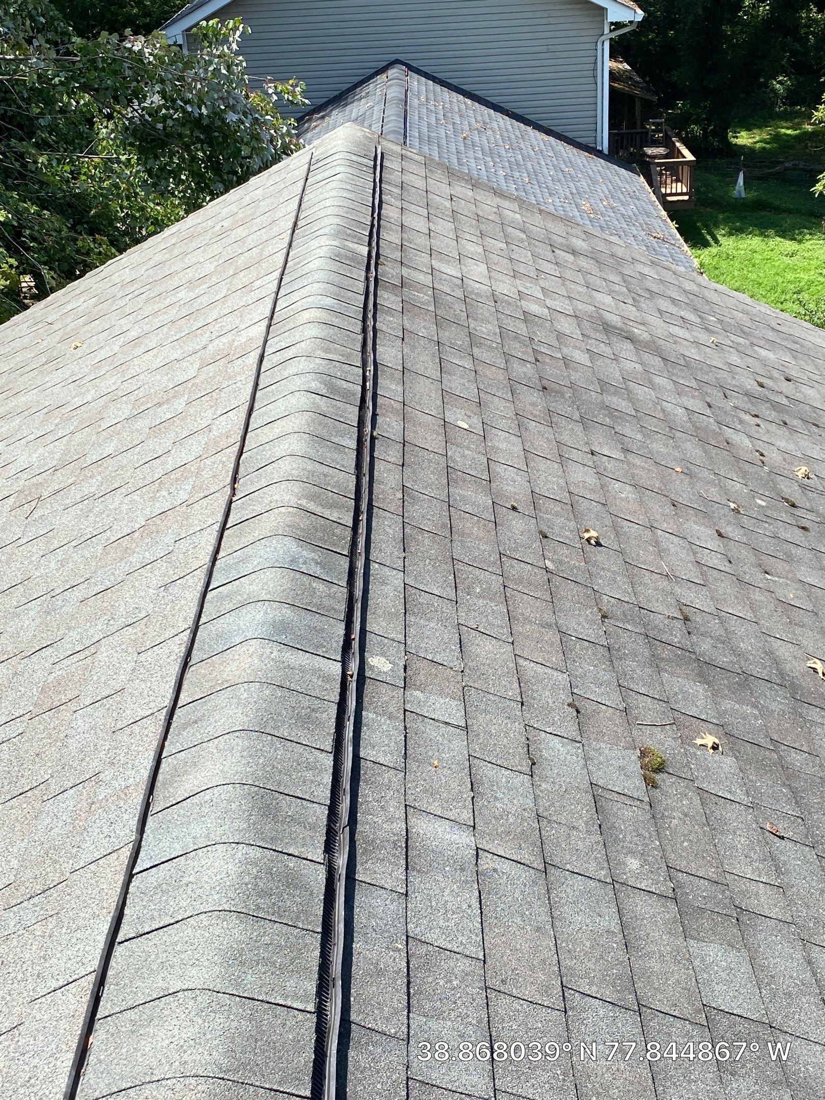 Marshall Roofing Project - Landmark Pro Max Def Pewterwood Designer Shingles by RM Banning, Inc.