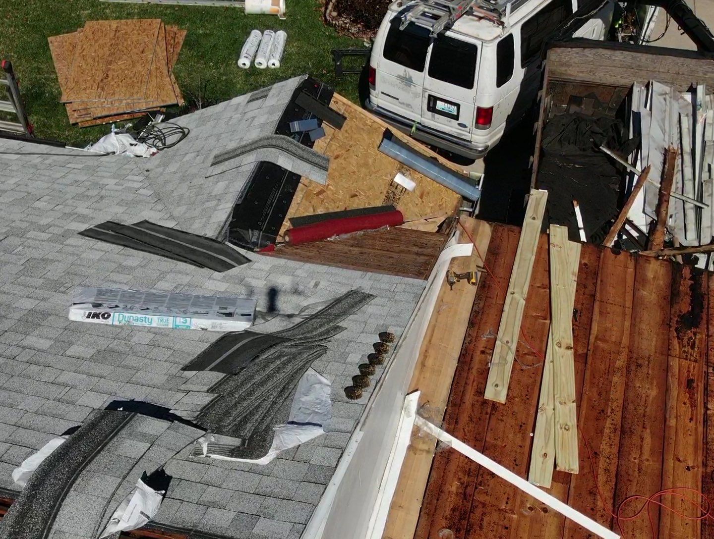 Residential Roofing Installation using Performance Shingles by Mr. Roofer