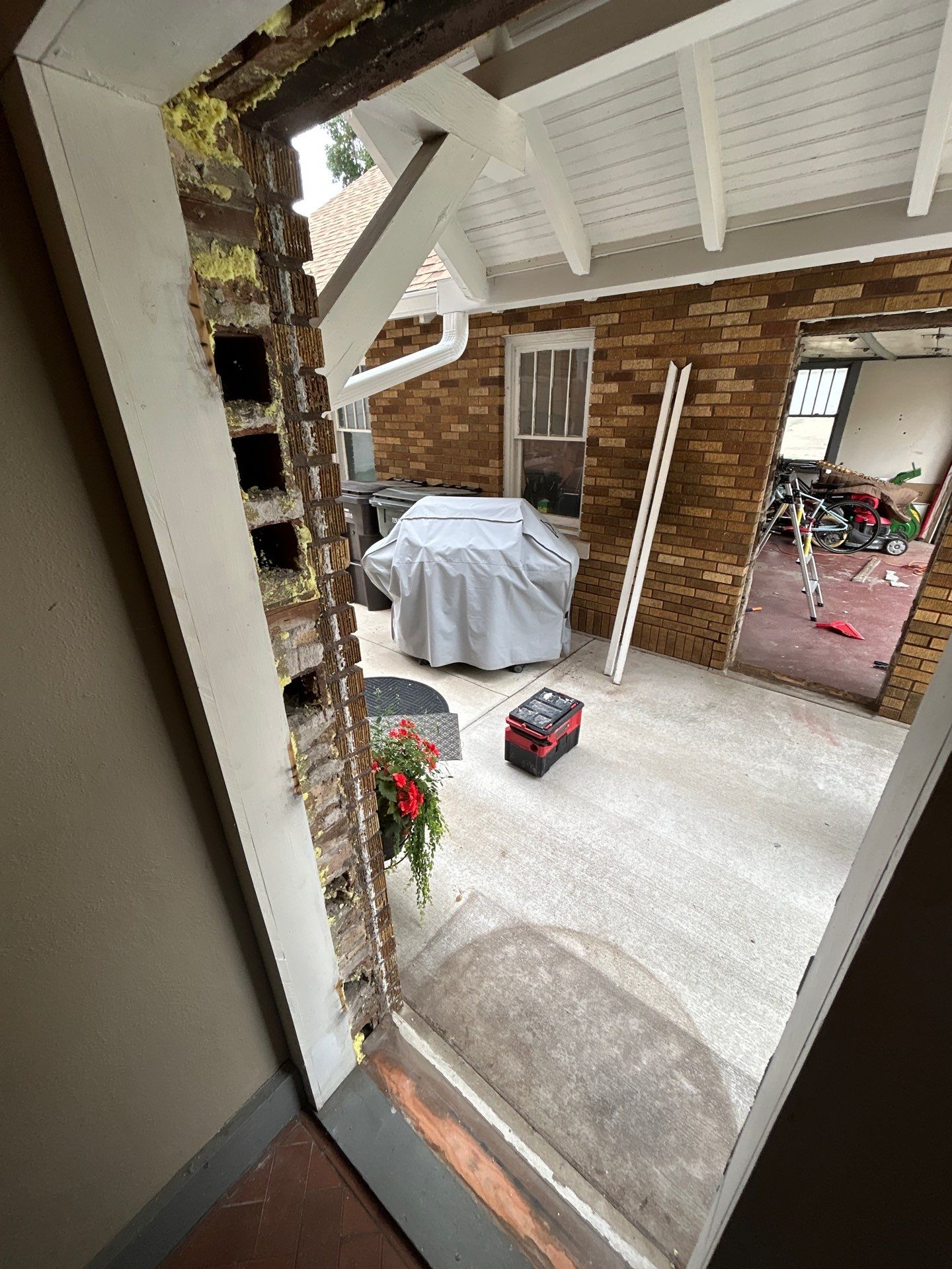 Replacing an Entry Door with a Pella Door by United Windows and Siding LLC