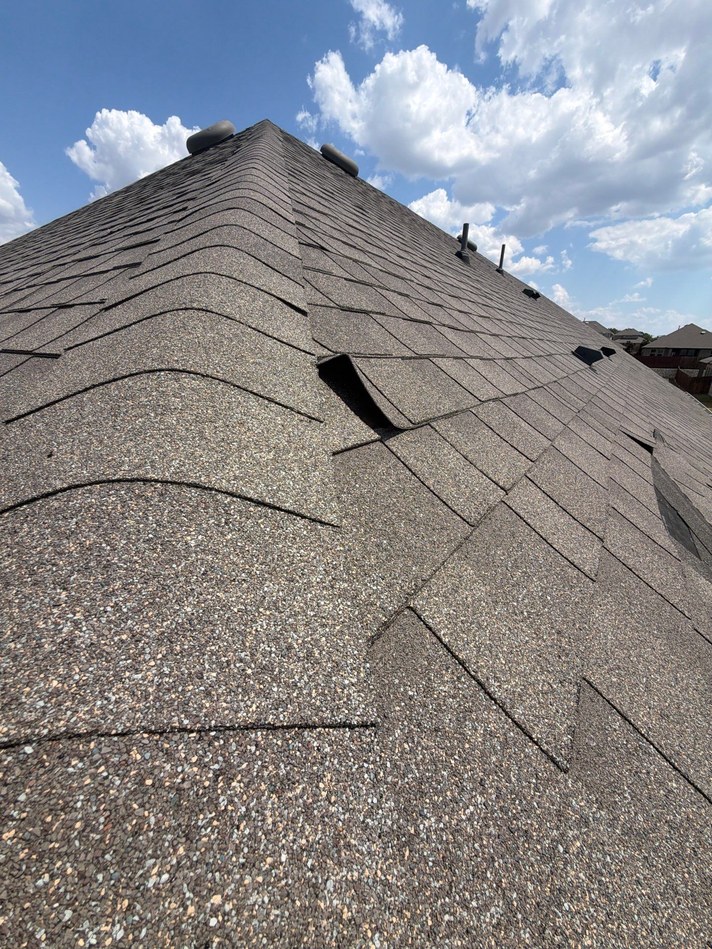 Asphalt Shingle Roof Inspection and Repairs in Heath by Rich the Roofer LLC
