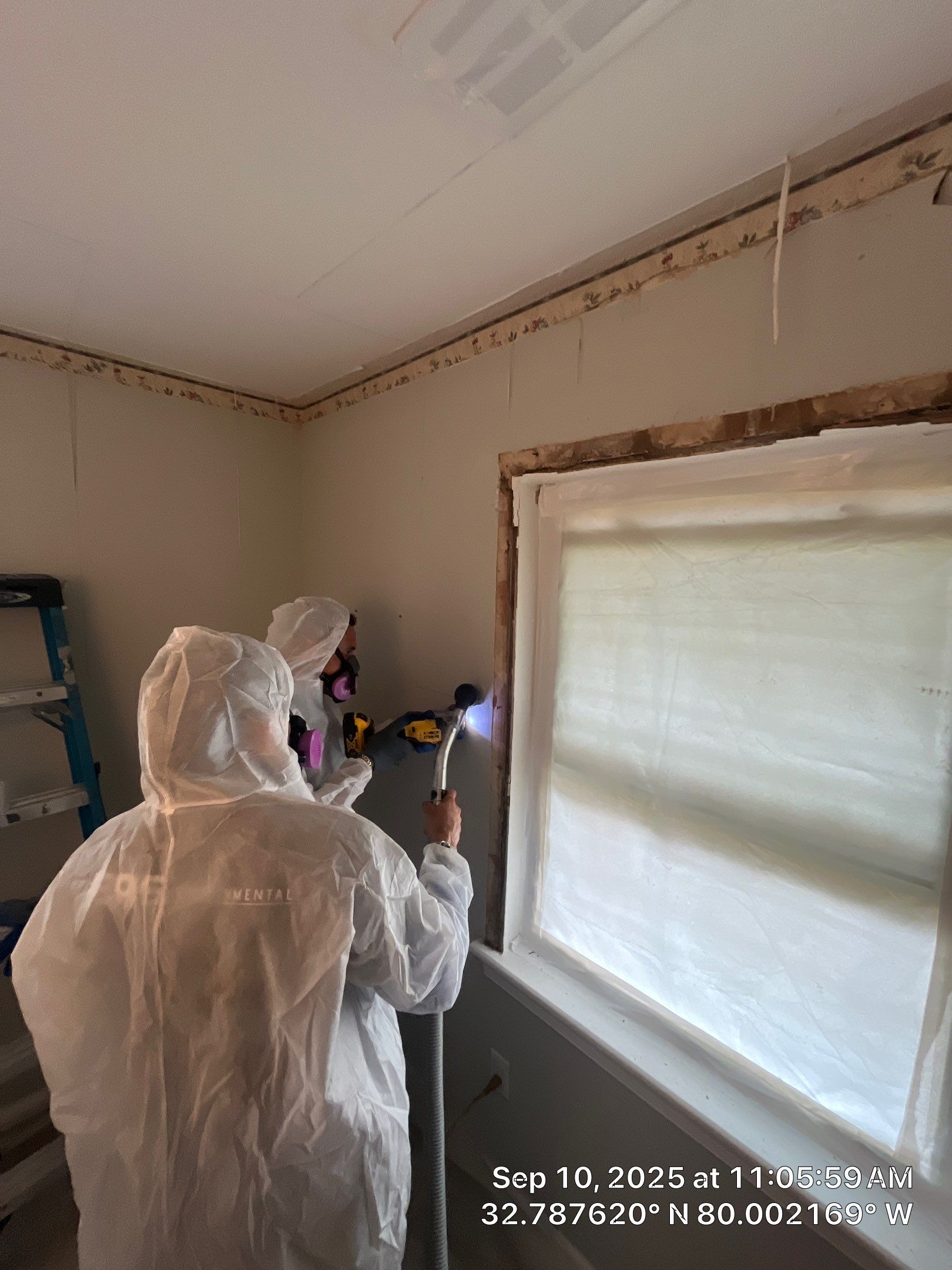 Residential asbestos abatement  by EAS Environmental, LLC.