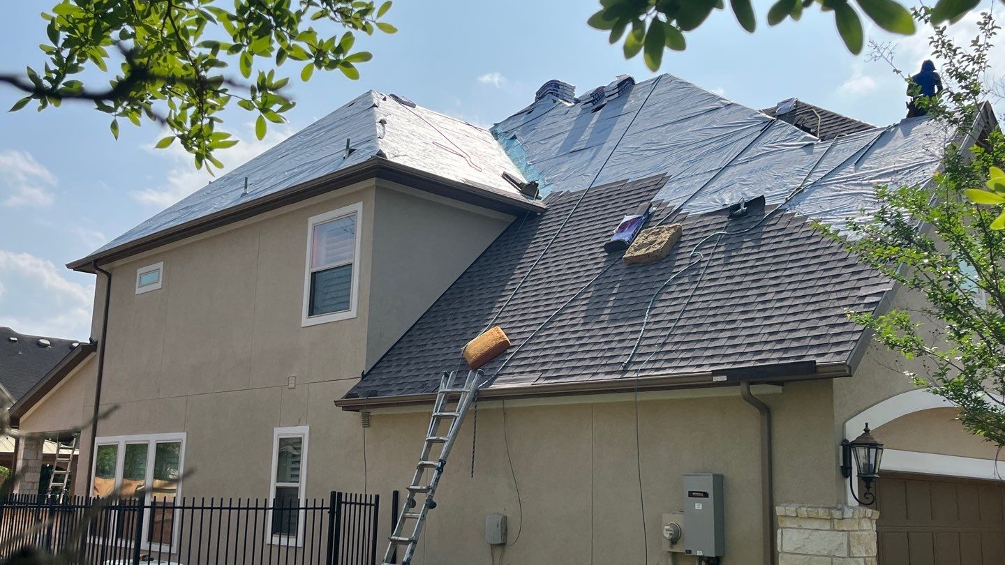 Residential Roof Replacement using GAF HDZ - Weathered Wood by Elite Roofing LLC