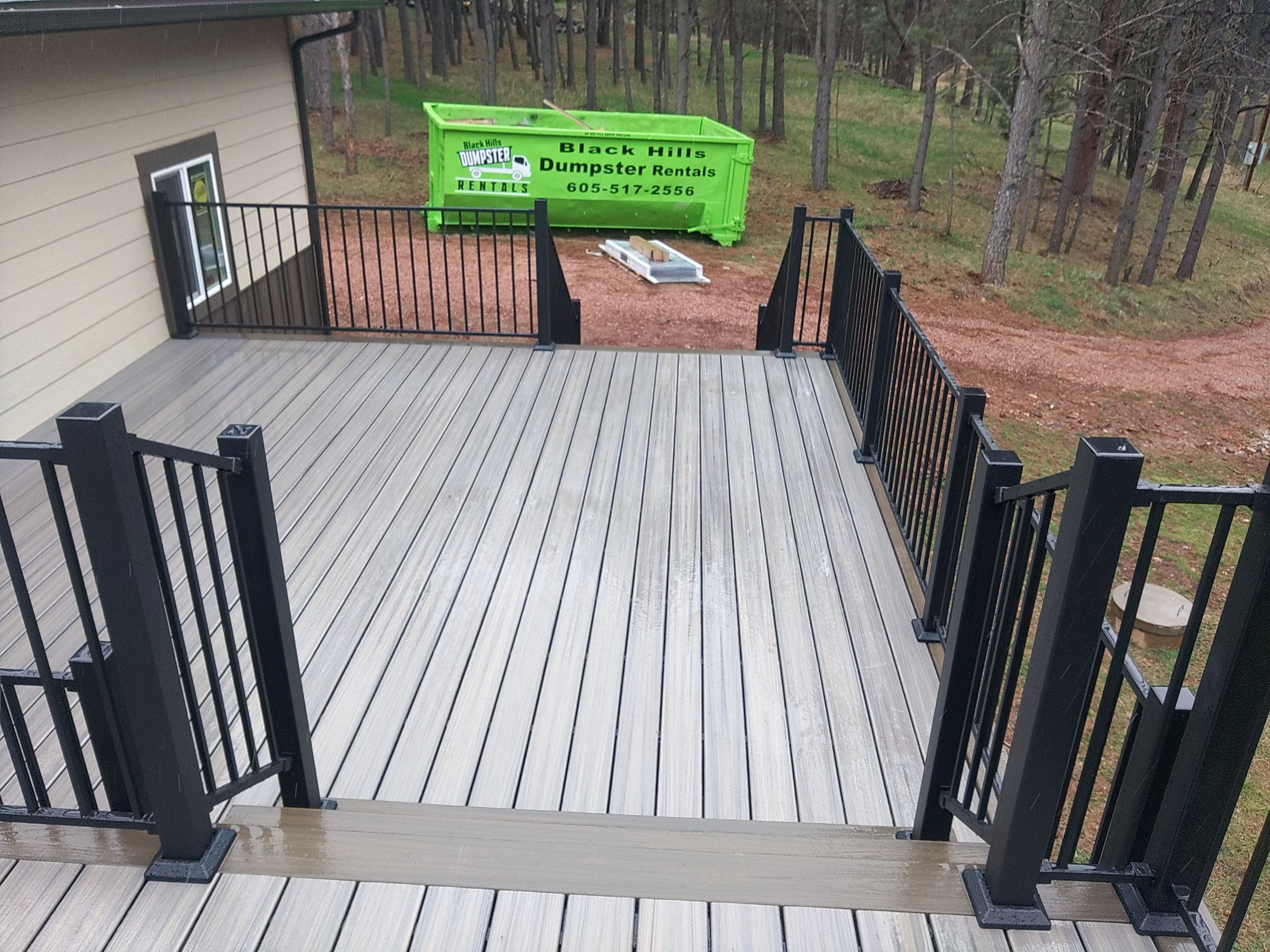 Deck Installation using Trex by Weather-Tite Exteriors LLC