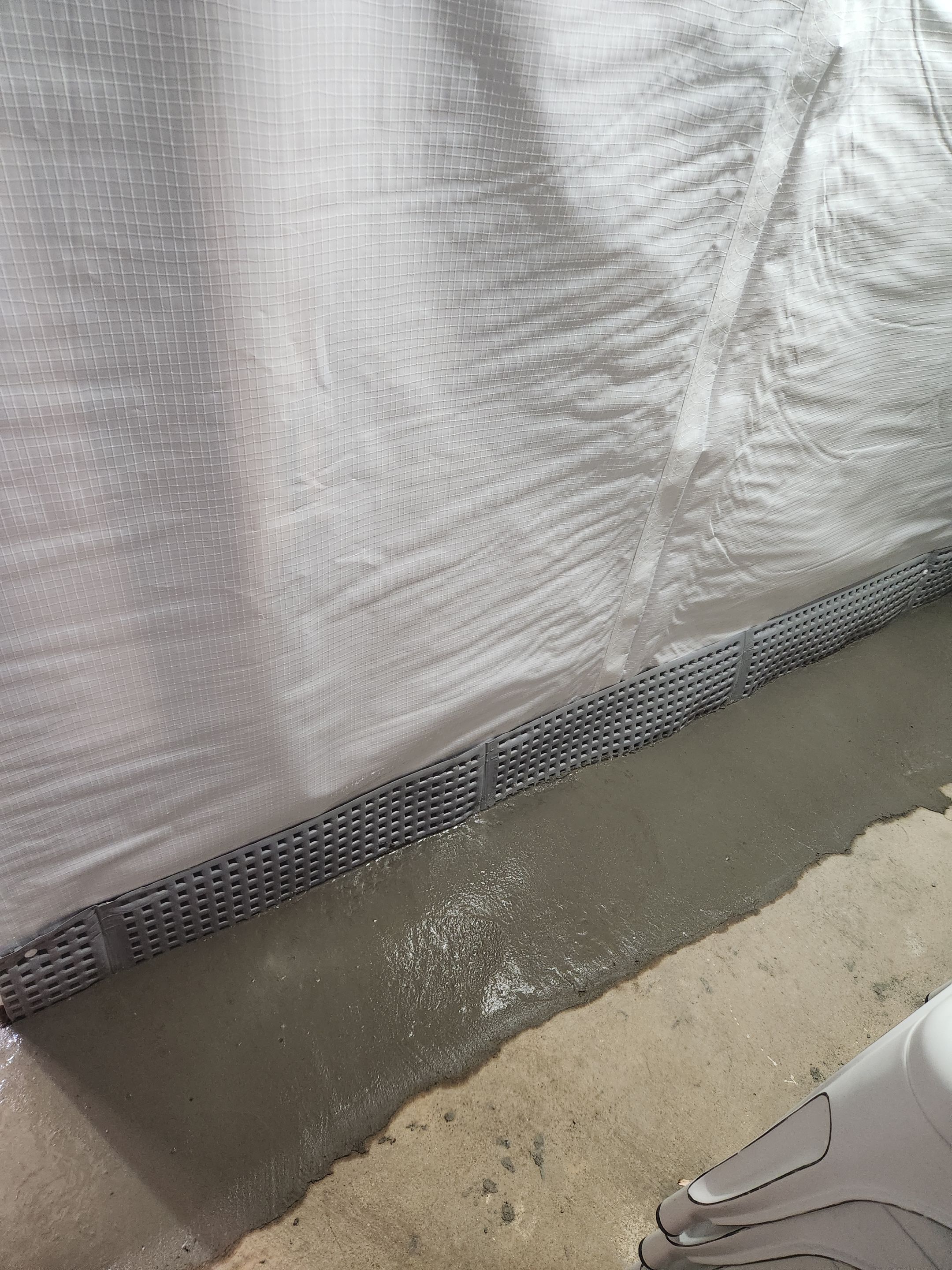 Interior French Drain Mt Tabor, NJ by Pure Service Pro, LLC 