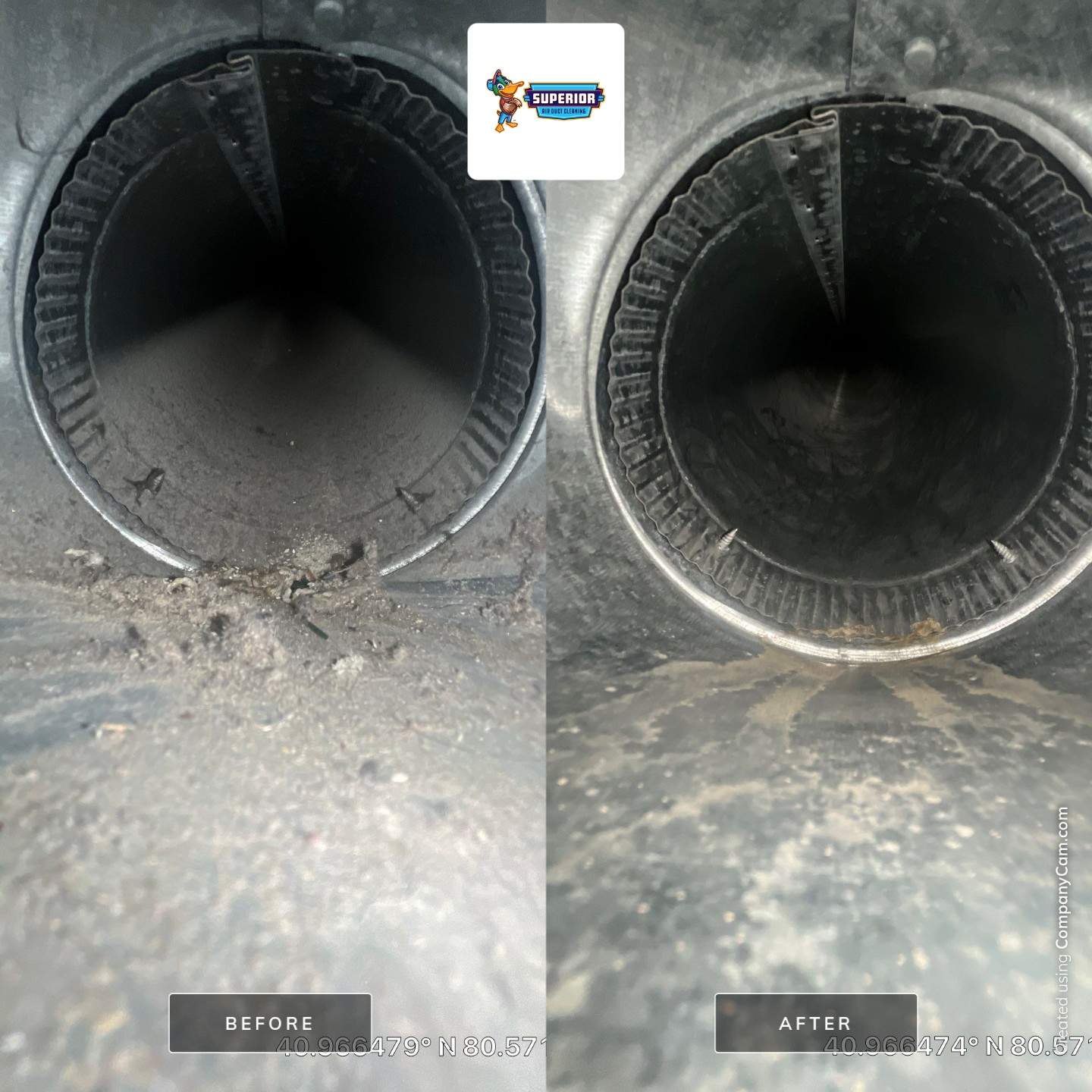 Air Duct Cleaning With a Vacuum Truck in New Middletown, OH by Superior Air Duct Cleaning