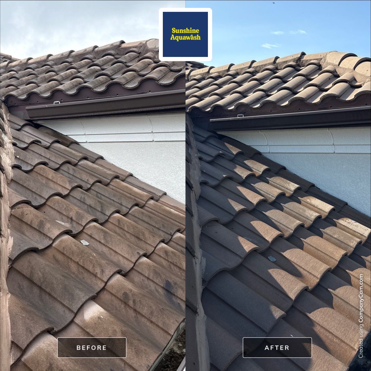 Concrete Tile Roof, Paver Driveway & Lanai Cleaning – Artisan Lakes Esplanade, Palmetto, FL by Sunshine AquaWash