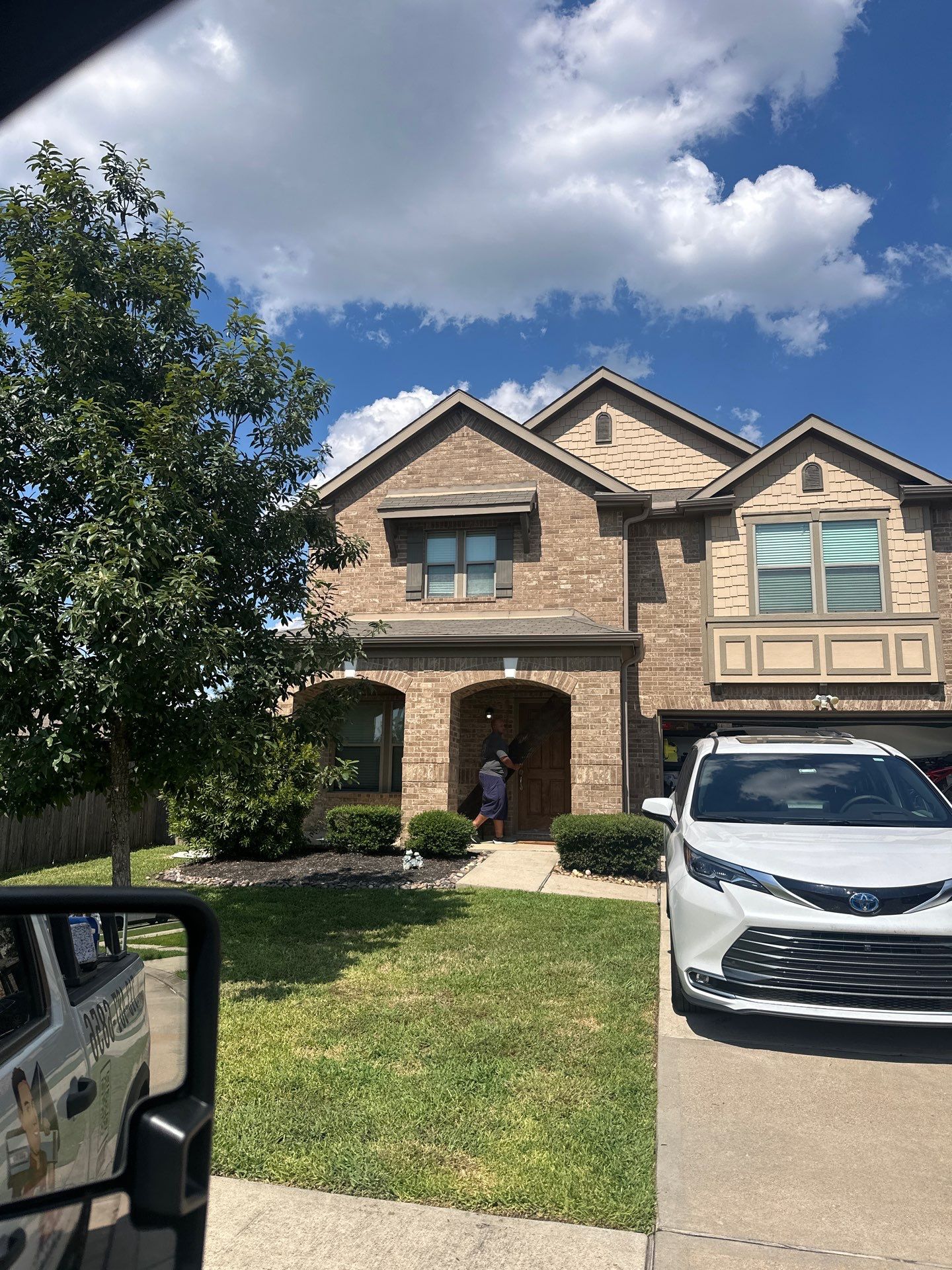 Hail Damage using Owen's Corning Duration (Lifetime) Shingles by Roof Repair Company