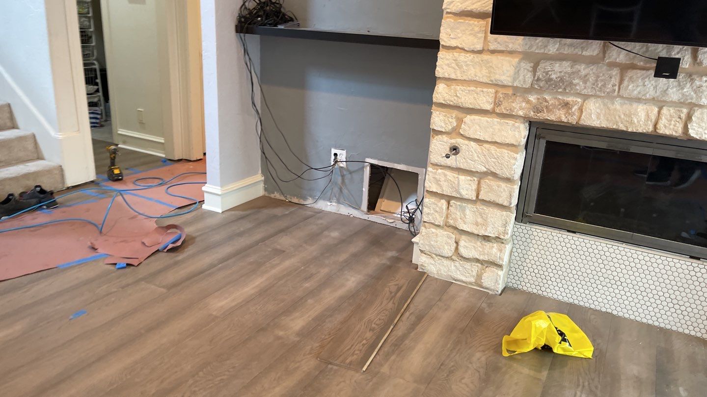 Major Flood from Pipe Burst at a Southlake Home - Full Remodel by First United Roofing & Construction