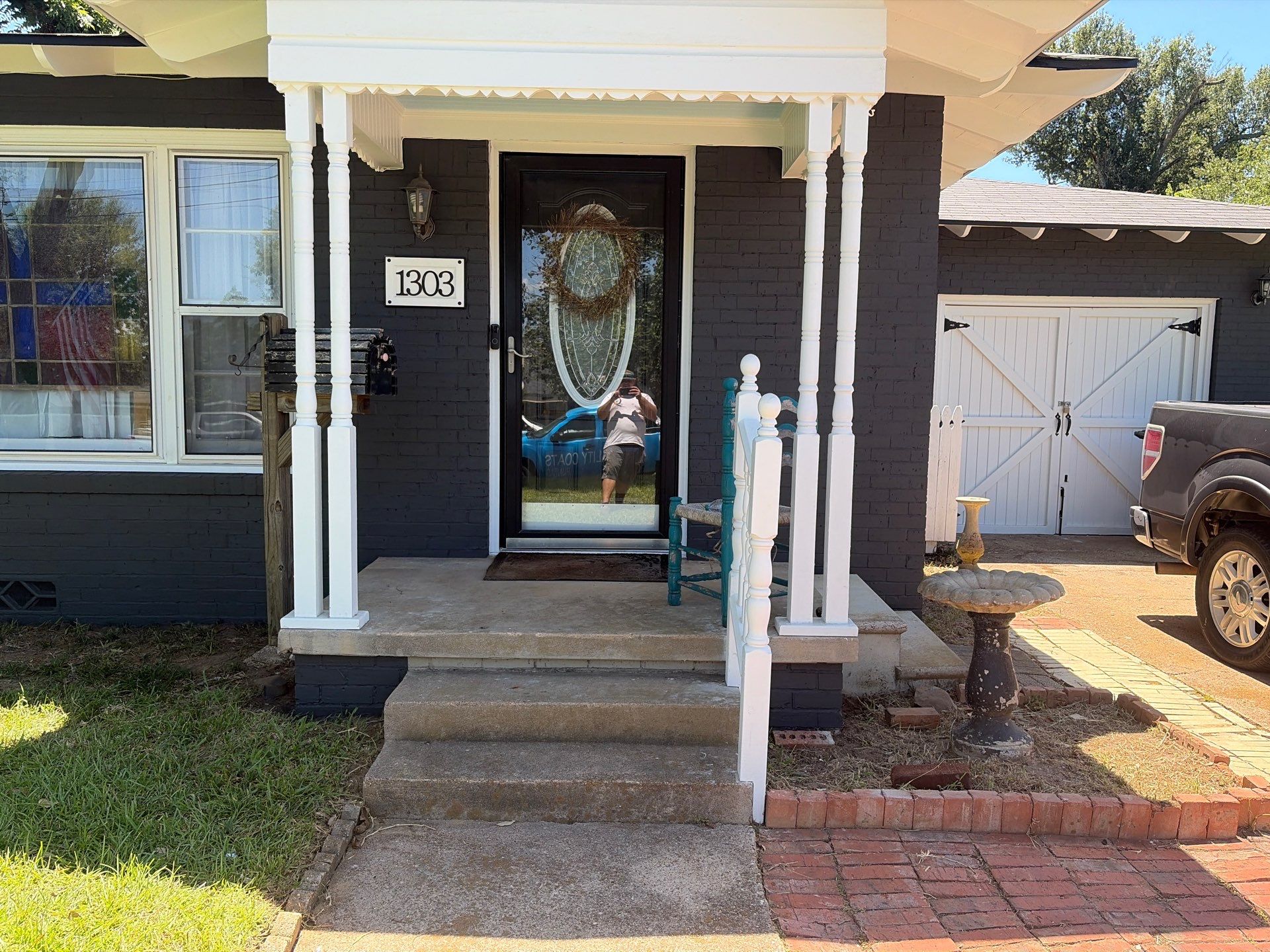 From Forgettable to Modern: An Exterior Brick Paint Job in Tyler TX by Quality Coats Painting