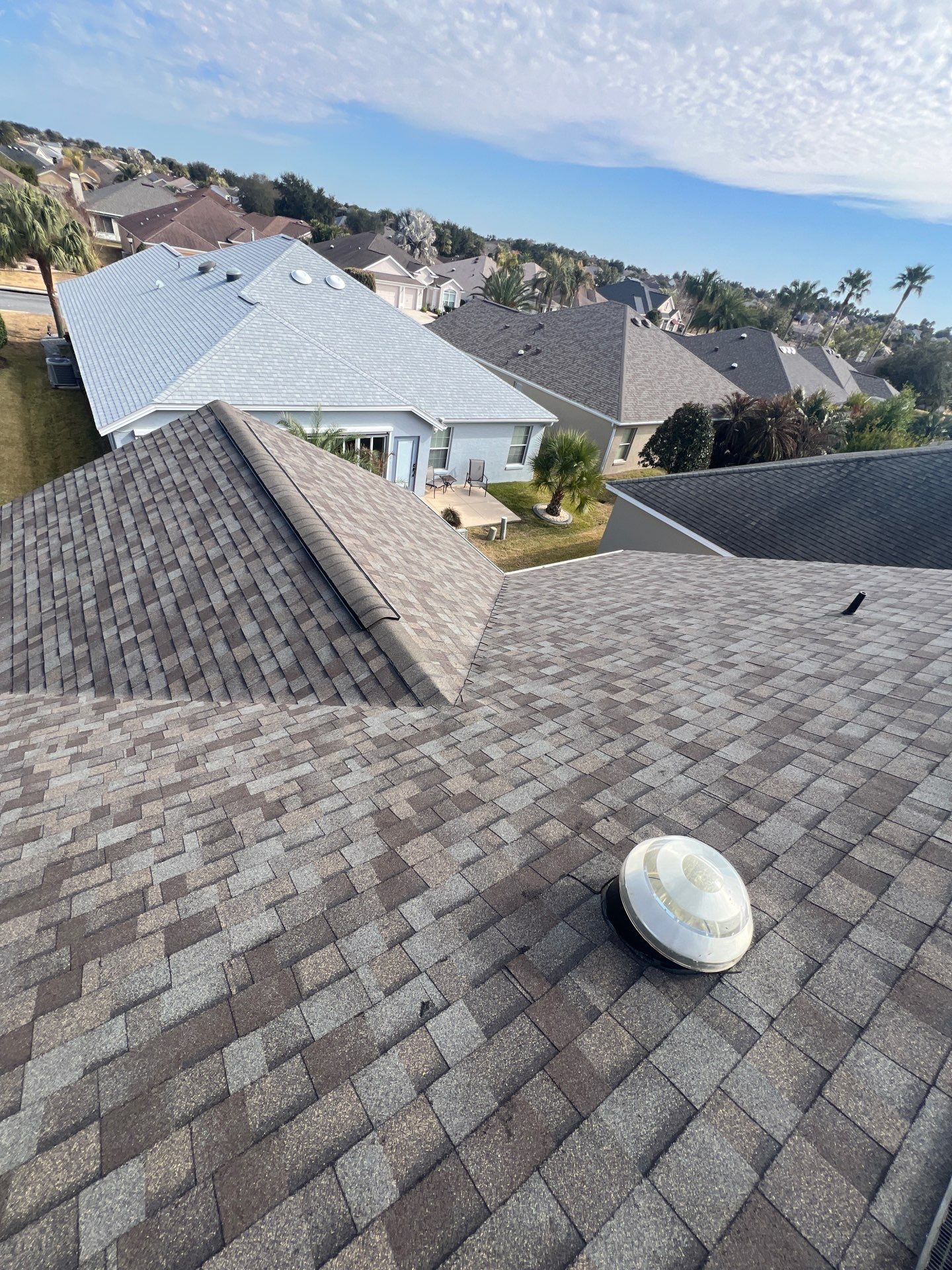 Shingles installed in The Villages, FL by Brehm Roofing