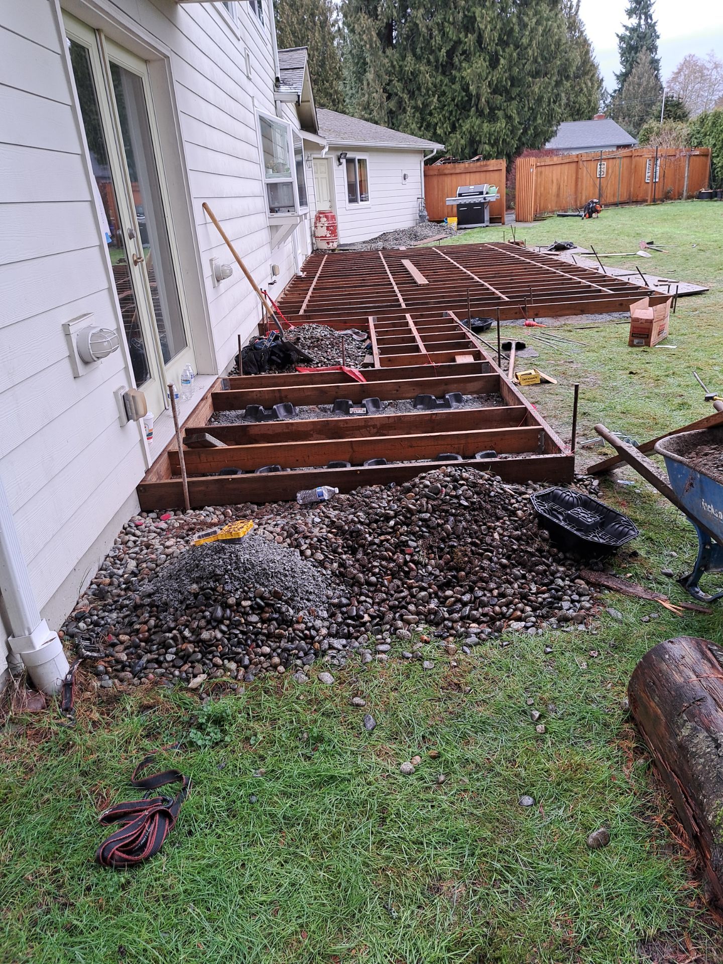 Daniel | Back Deck Installation  by Jireh Asphalt & Concrete Inc 
