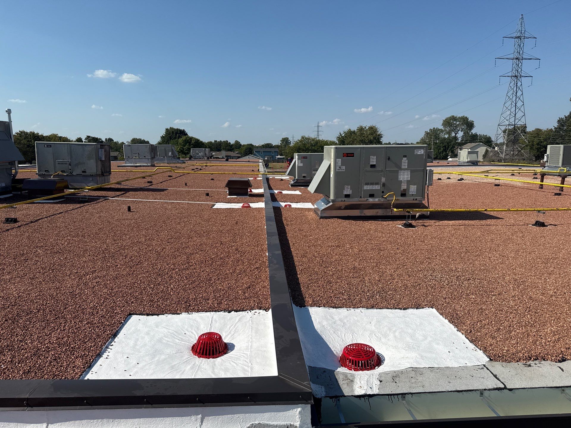 Mills Elementary School Commercial Re-Roof and Moisture Protection by Secondary Rhodes