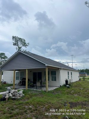 Covered Porch in Boiling Springs Lakes