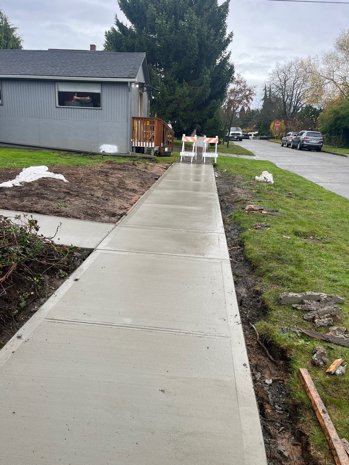 Concrete Sidewalk Repair | Everett  by Jireh Asphalt & Concrete Inc 