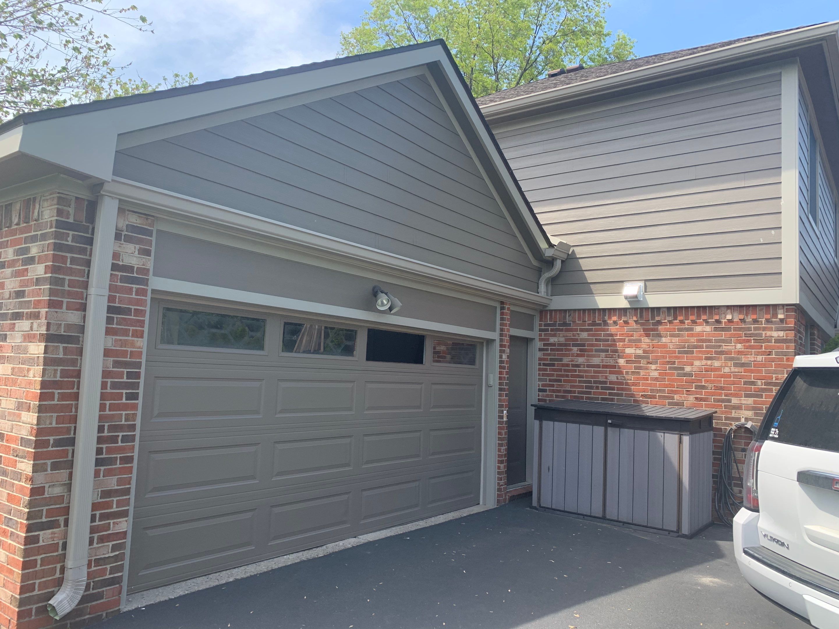 James Hardie Siding Replacement & Porch Addition by Bloomfield Construction & Restoration