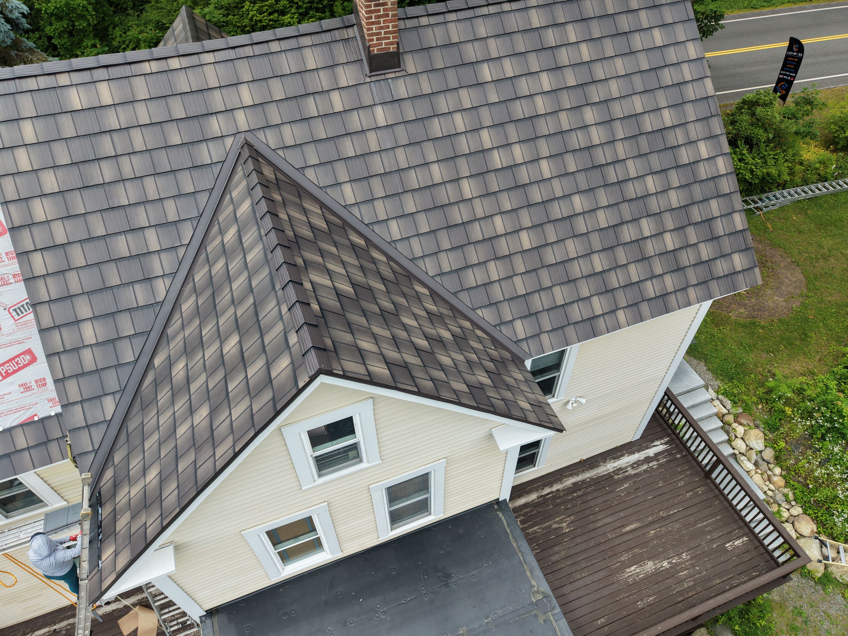EDCO Metal Roof Installation in Chester, NH: A Long-Term Roofing Upgrade Built for New England Weather by Compass exteriors