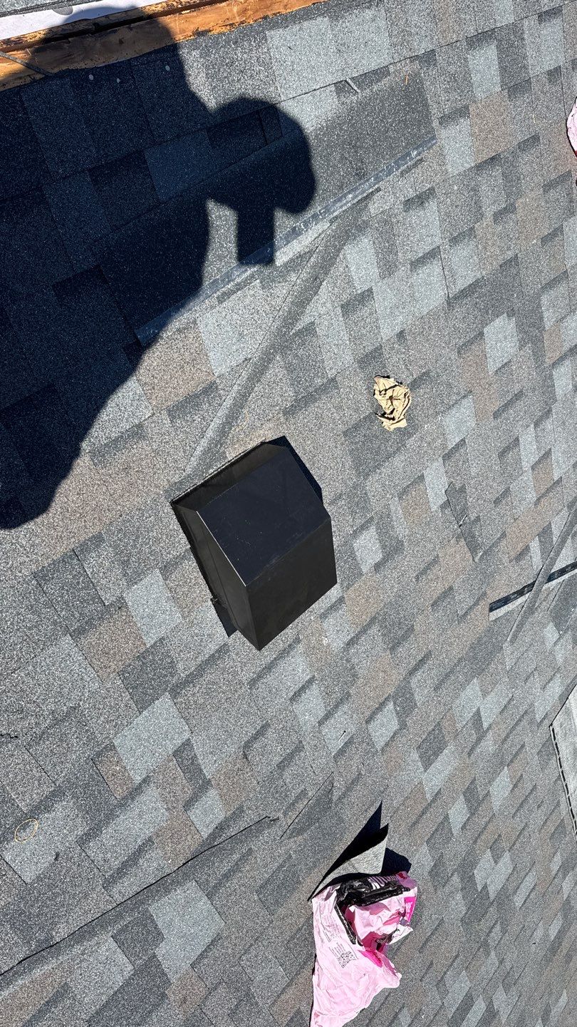 Roof Replacement using Owens Corning Williamsburg Gray by 180 Contractors