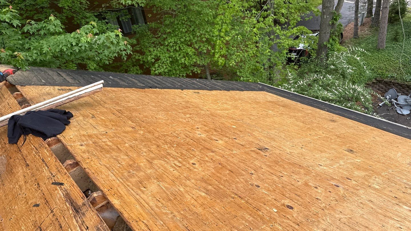 Roof Replacement using Owens Corning Desert Rose by 180 Contractors