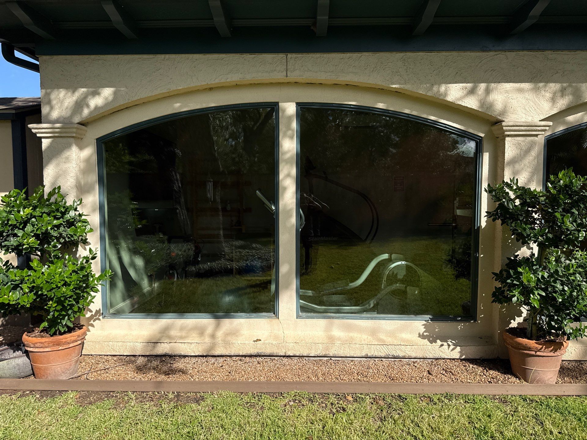 Bellaire Stucco Challenge: Color and Finish Repaired to Client Satisfaction. by Apex Conventional Stucco Llc