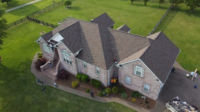 Residential Roofing Installation using Owens Corning Duration Shingles Roofing System