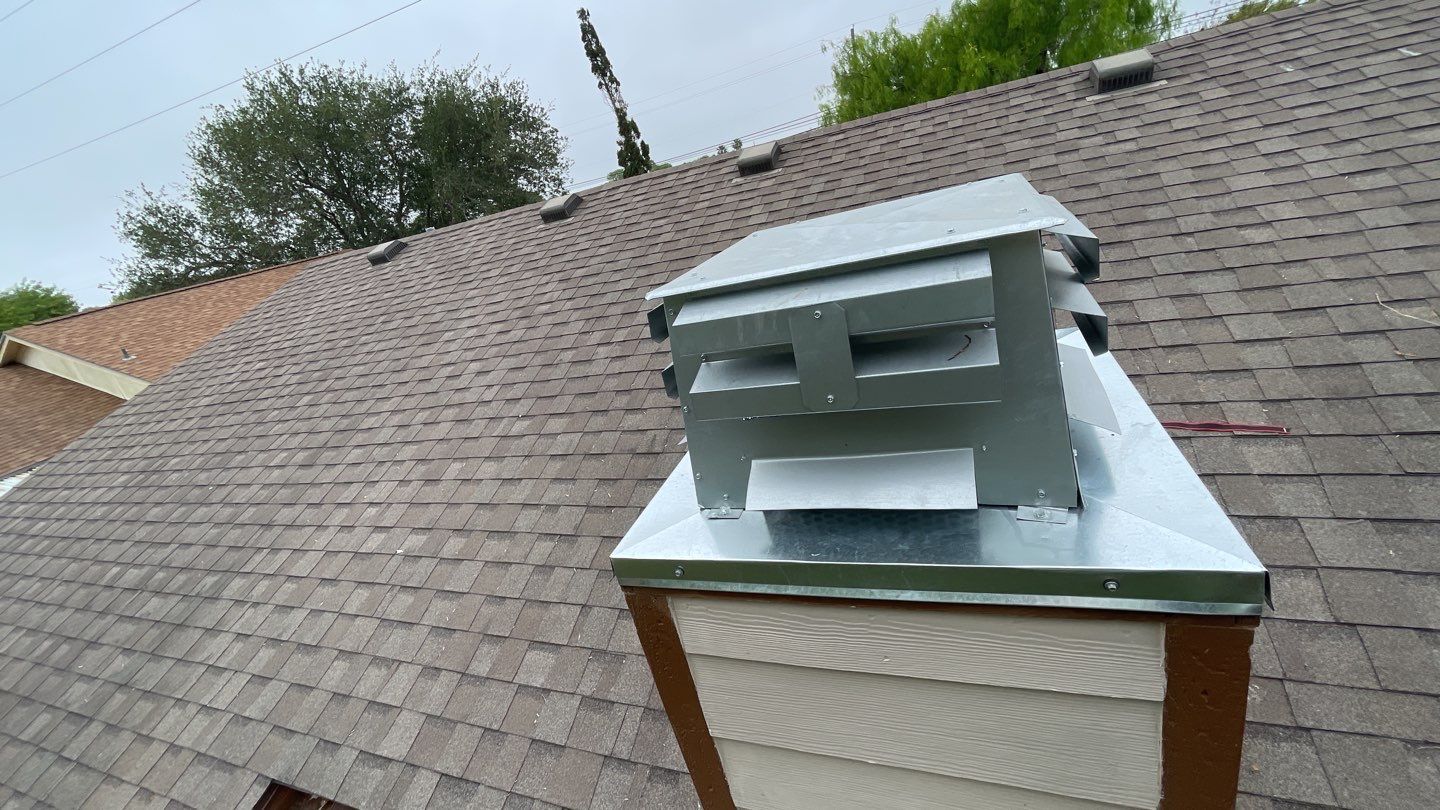 Chimney Cap Replacement by Lighthouse Roofing