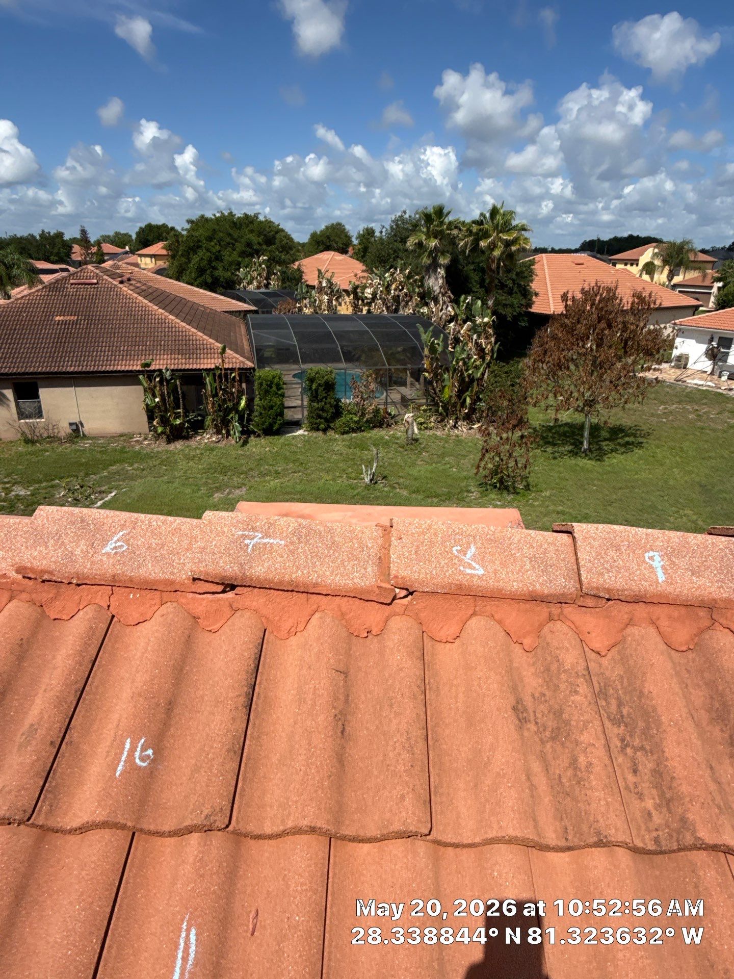Project in Kissimmee, FL by New Horizons Roofing Inc