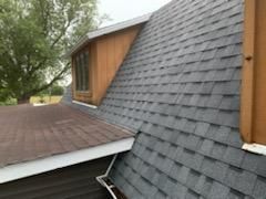 Restaurant Roof Replacement with Atlas Castlebrook Shingles in Pewter Grey by Gellings Roofing & Siding