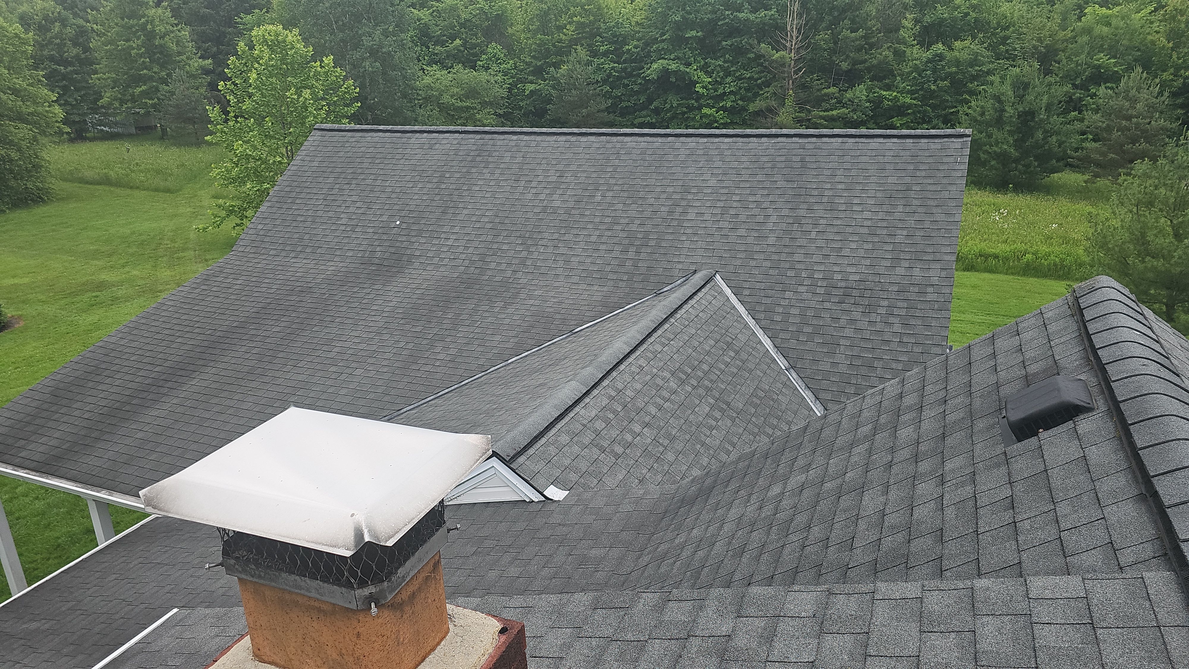 Atlas Pinnacle, Color, Coastal Granite, Drip Edge, Color, Black by Eagle Eye Roofing