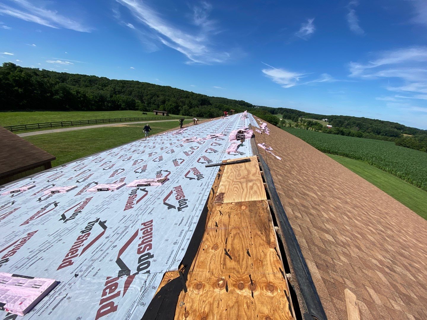 Roof Replacement in Upperco, MD • Private Farm by Seipp Roofing, LLC