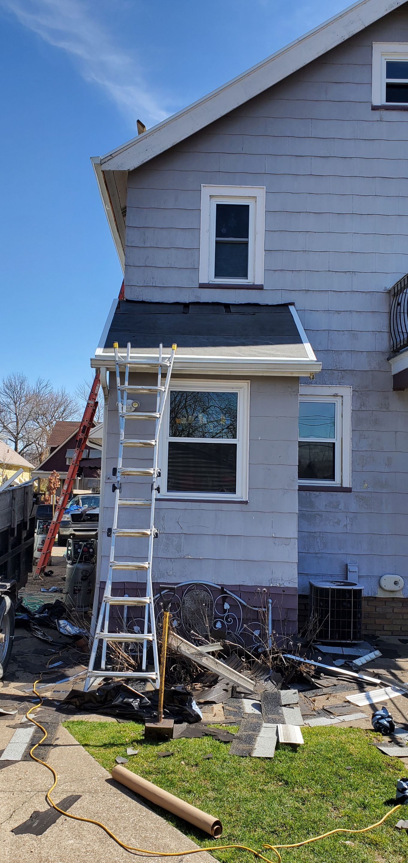 Residential Roofing Installation using Owens Corning Duration, Slatestone Grey by Absolute Roofing and Construction
