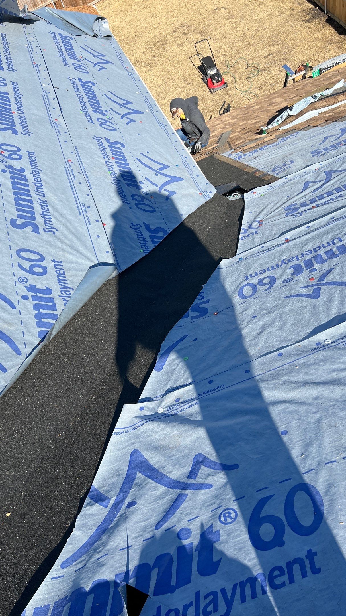 Residential Roofing Installation using ATLAS Pinnacle Pristine Shingles by Harvey Roofing & Construction