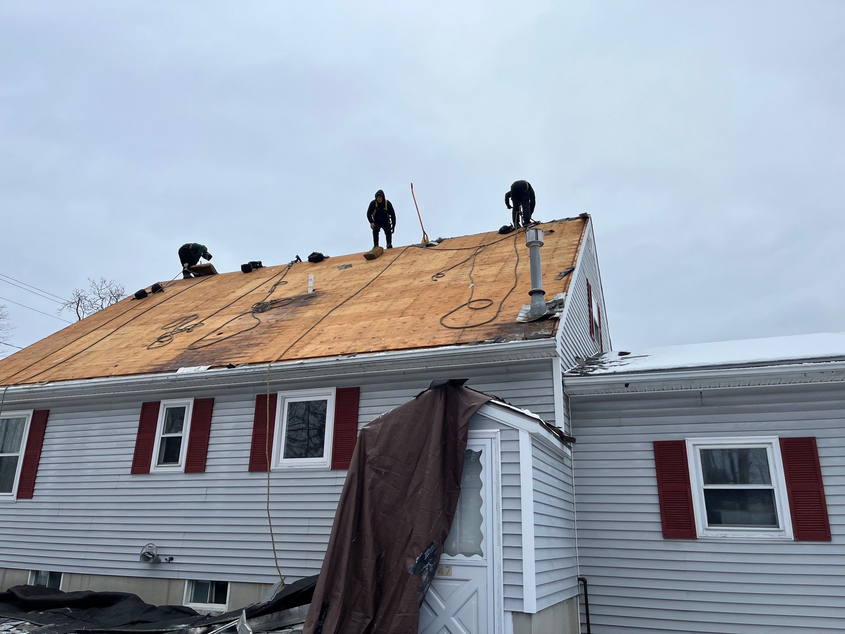 New Roof in Seabrook New Hampshire by Tall pine roofing