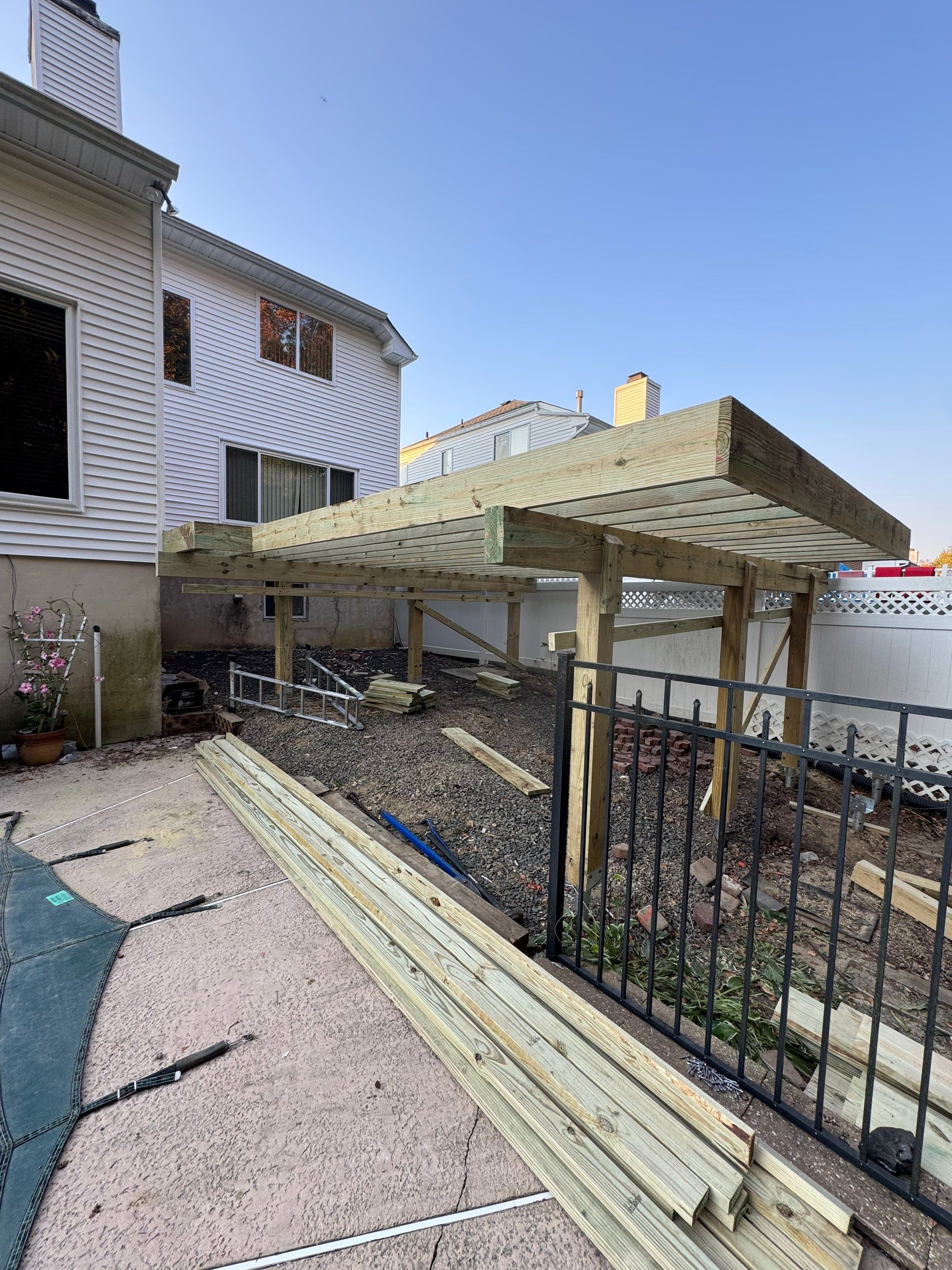 Project in Matawan by deck guardian