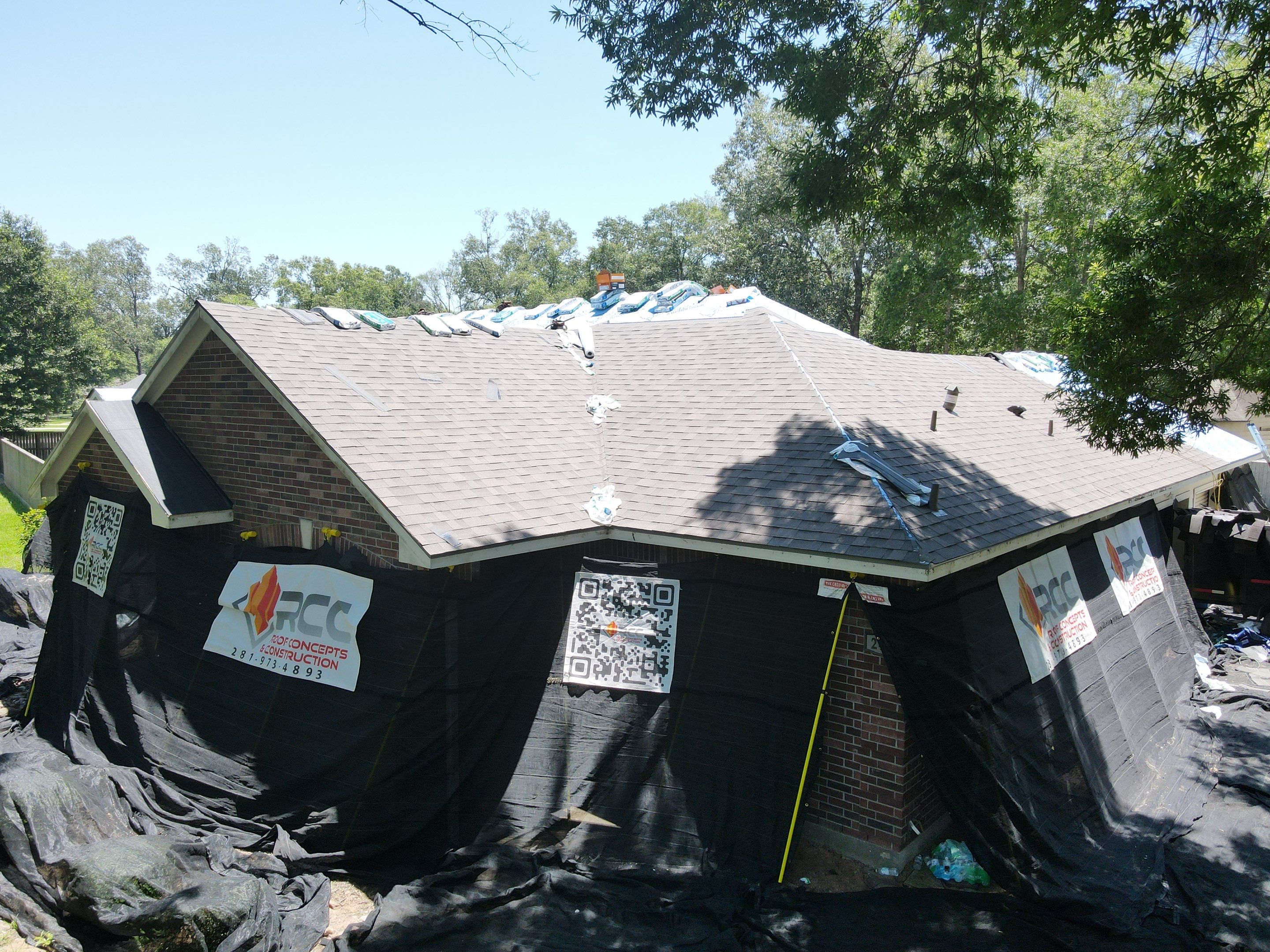 Residential Roofing Installation using Malarkey Vista Impact Resistant by Roof Concepts Construction