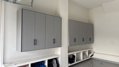 Nick's New Floor & Storage Looks Beautiful