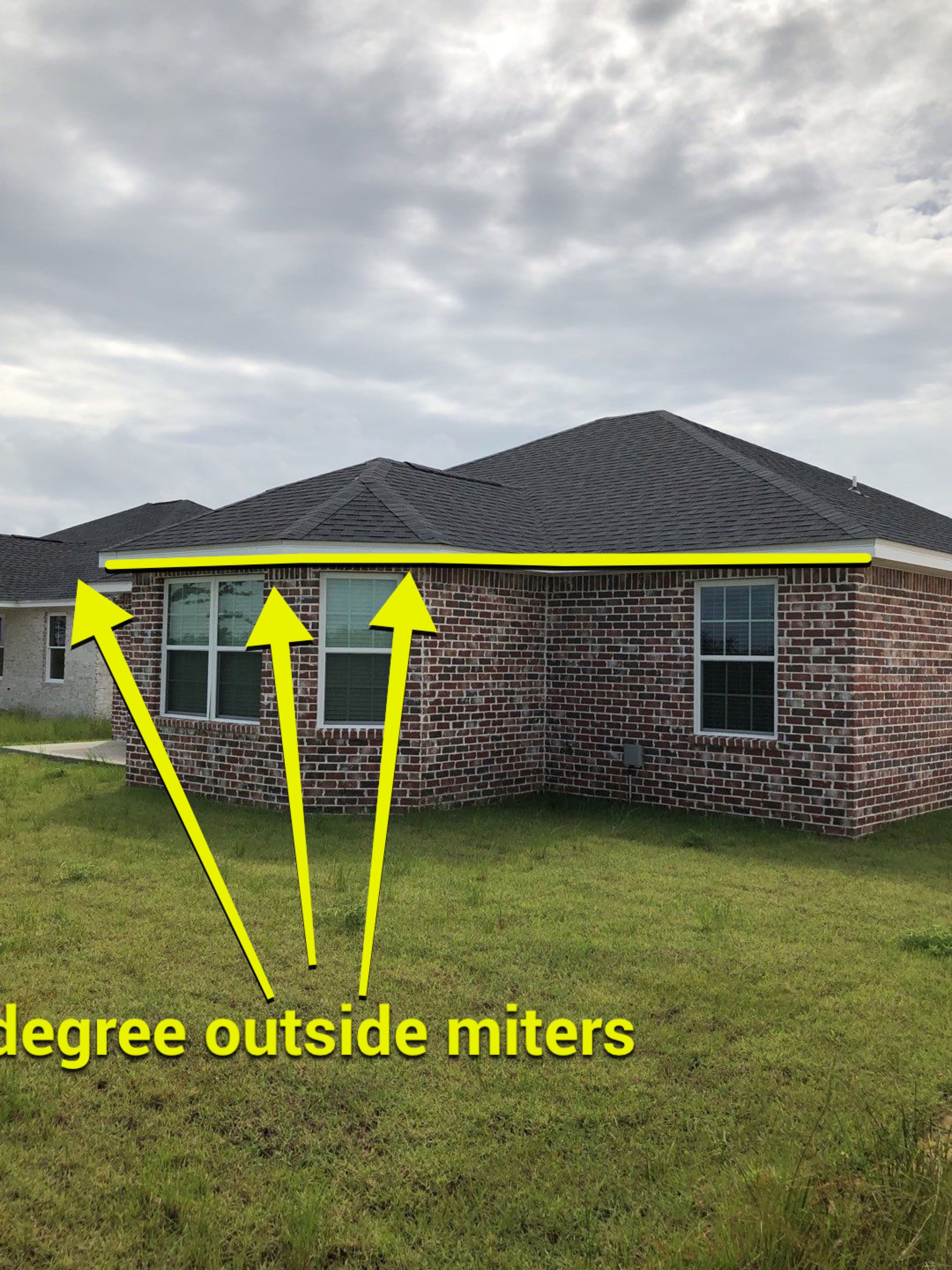 Gutter Installation using K-Style Seamless Gutters by Gutter Professors
