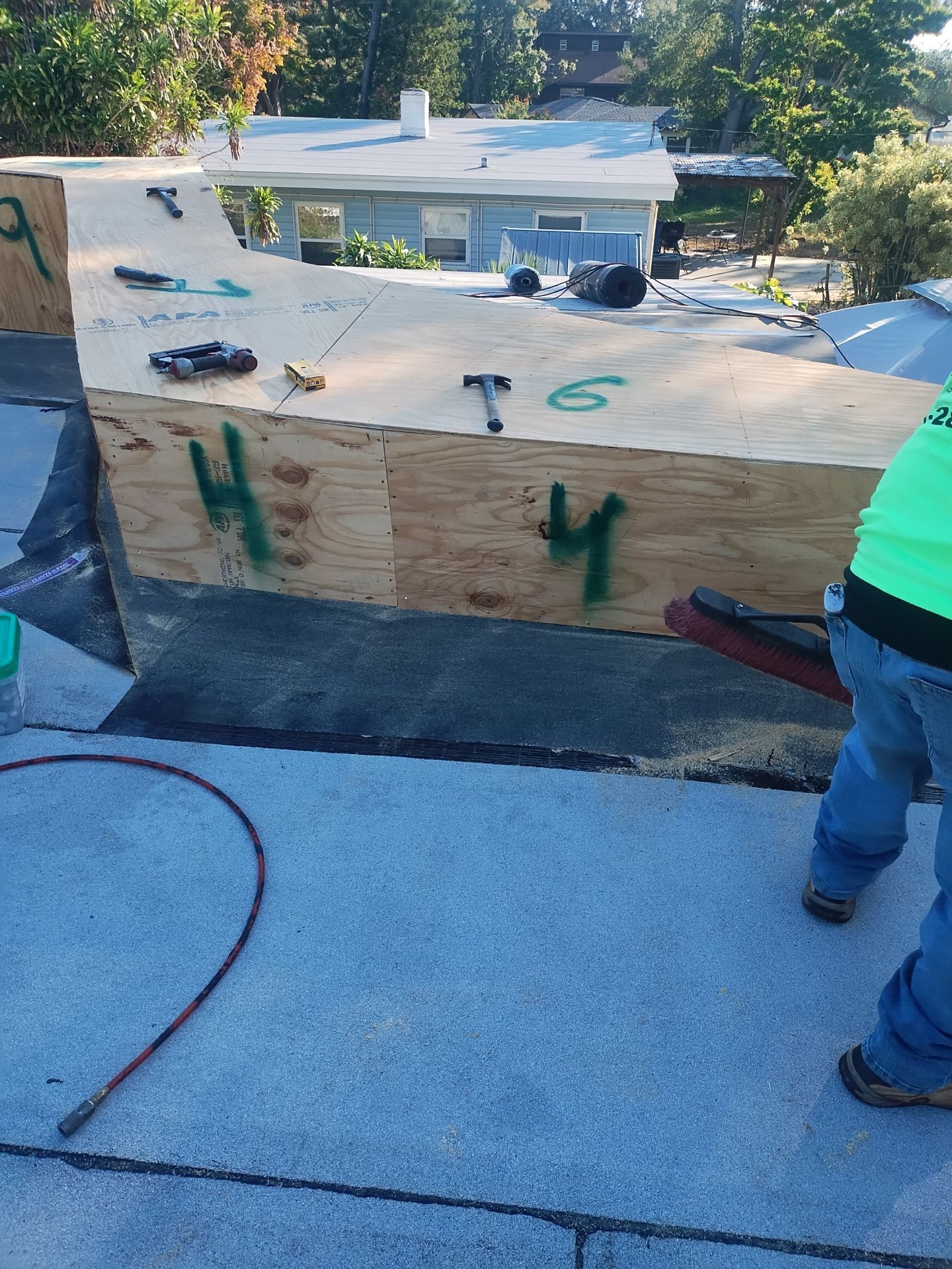 Project in St. Petersburg 33710 by Mitchell Roofing Company LLC 
