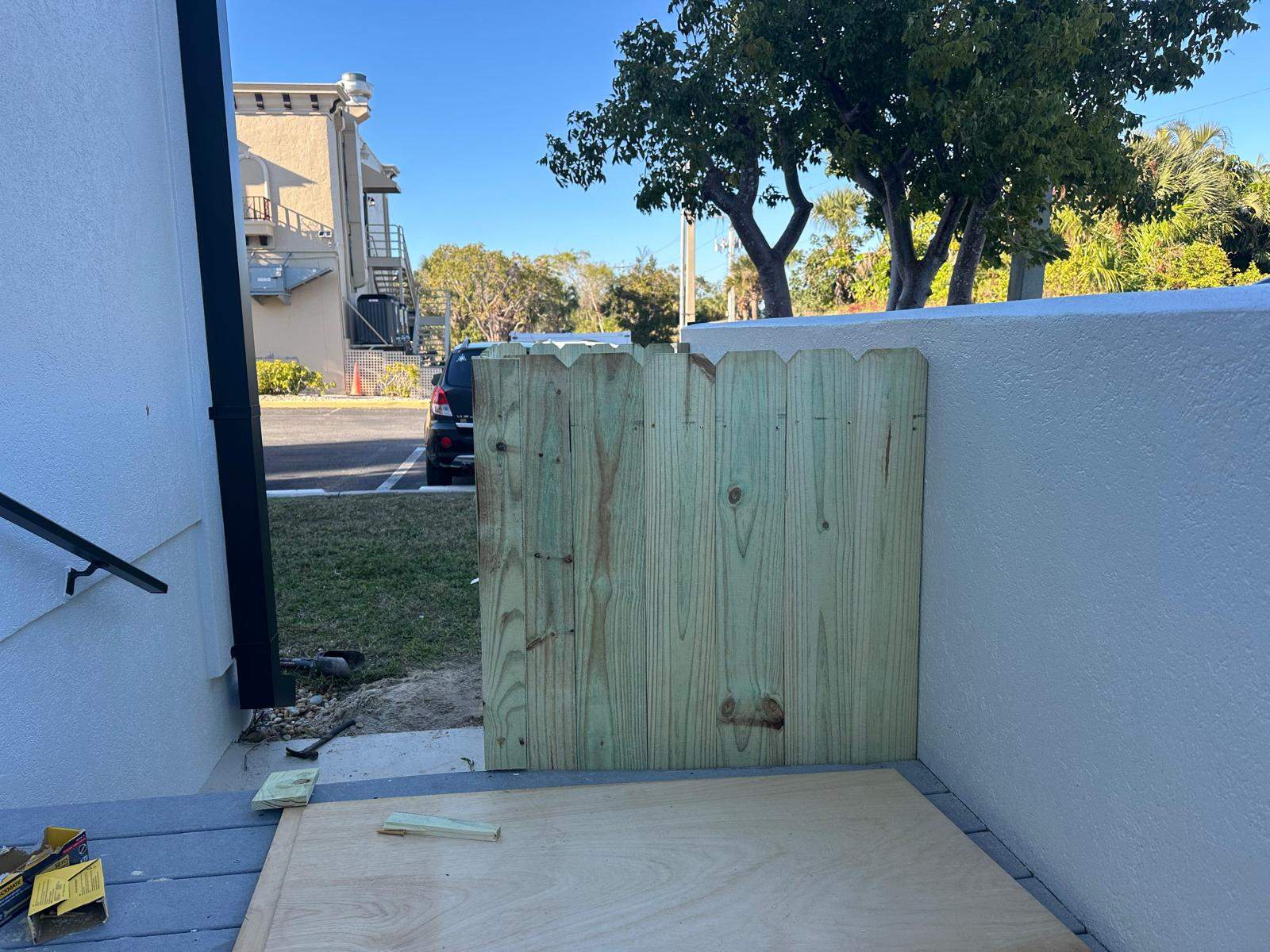 Garbage Enclosure Replacement in Marco Island by True Fence LLC