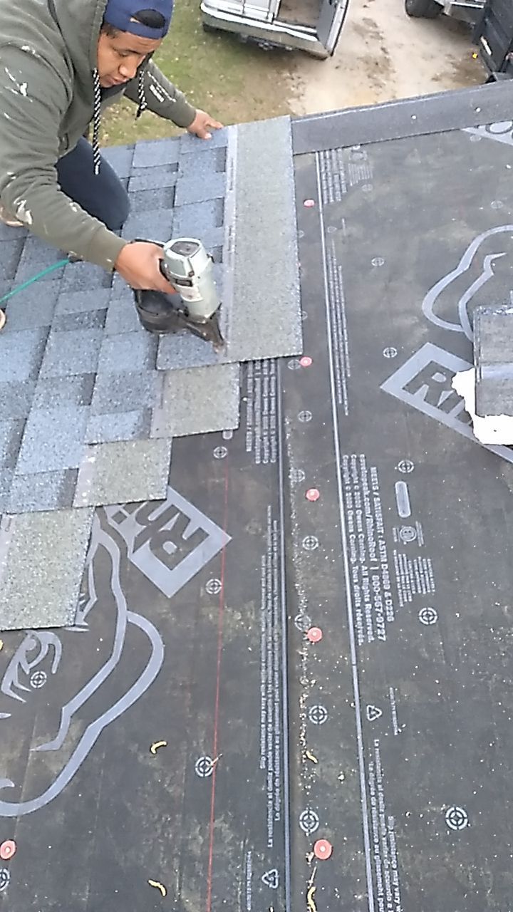 Residential Roofing Installation using Owens Corning Duration-Harbor Blue  by Indigo State Roofing