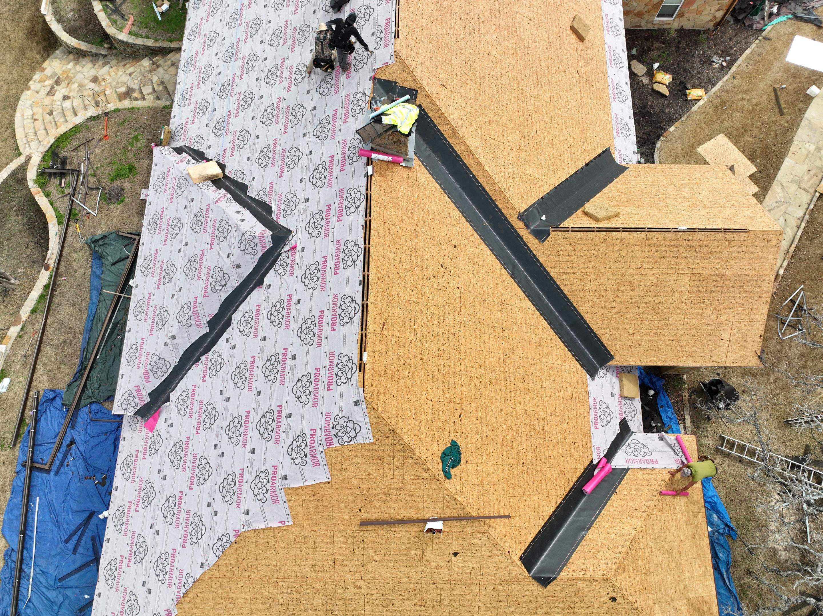 Residential Roofing Installation using Owens Corning Duration by Becker Roofing and Exteriors