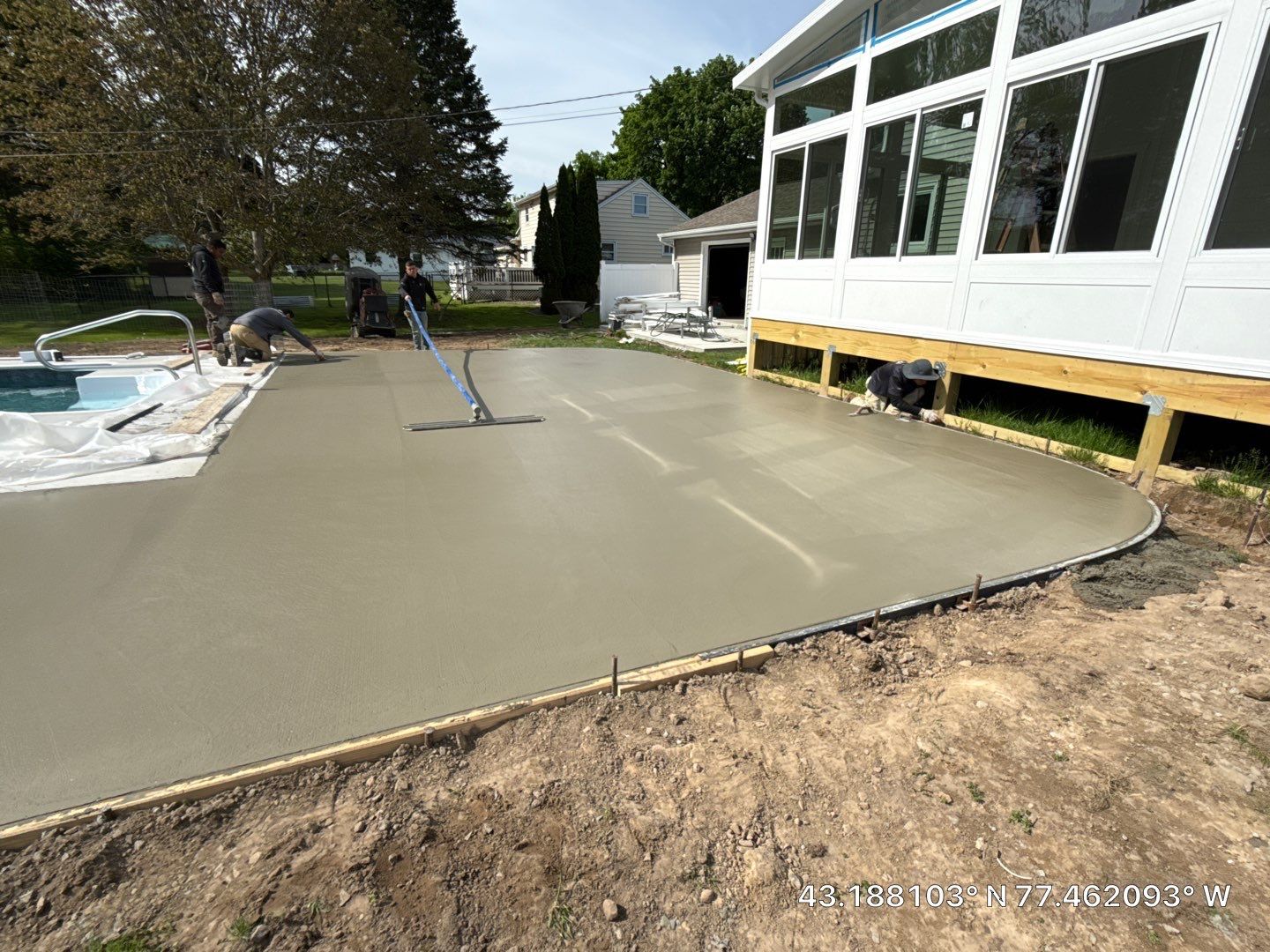 Bagari Willow Garage Coating by NG Masonry & Construction LLC