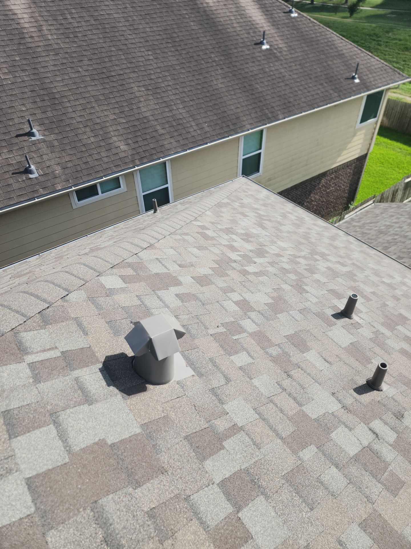 Residential Roofing Installation using Owen's Corning Duration (Lifetime) Shingles by Roof Repair Company