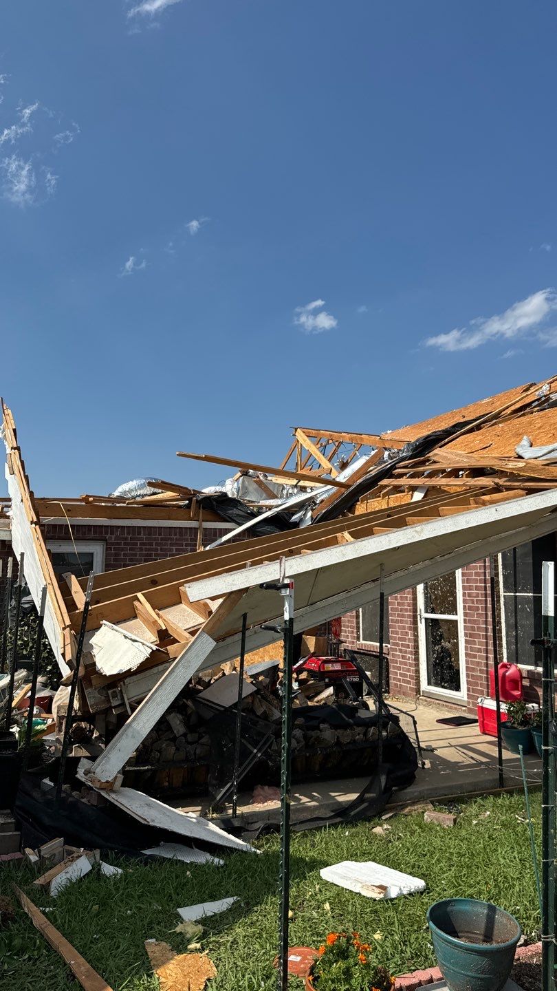 Tornado Recovery by First Out Roofing