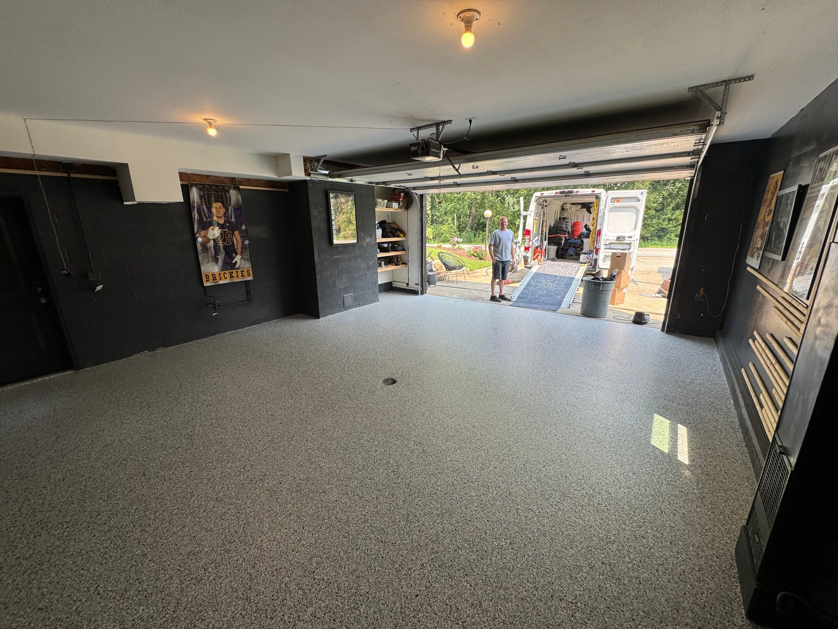 Coyote Garage Floor Coating by Level 10 Coatings
