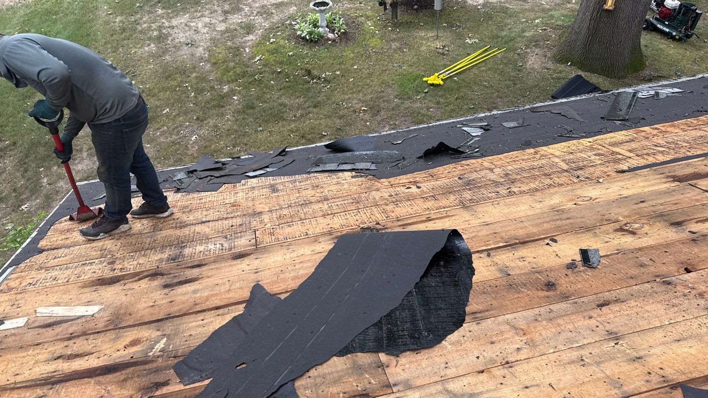 Roof Replacement using Owens Corning Estate Gray by 180 Contractors