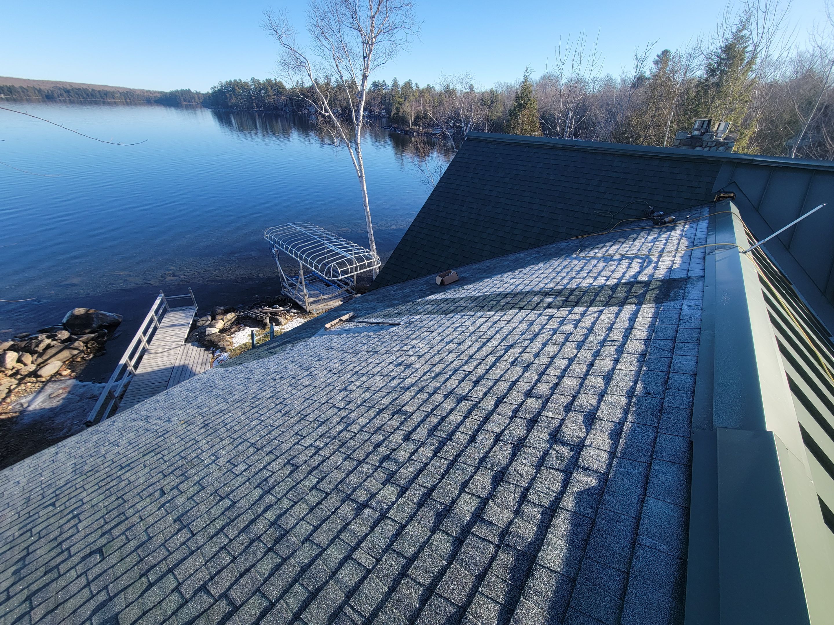 New Home Construction using CertainTeed landmark Pros by The B.A.R. Roofing