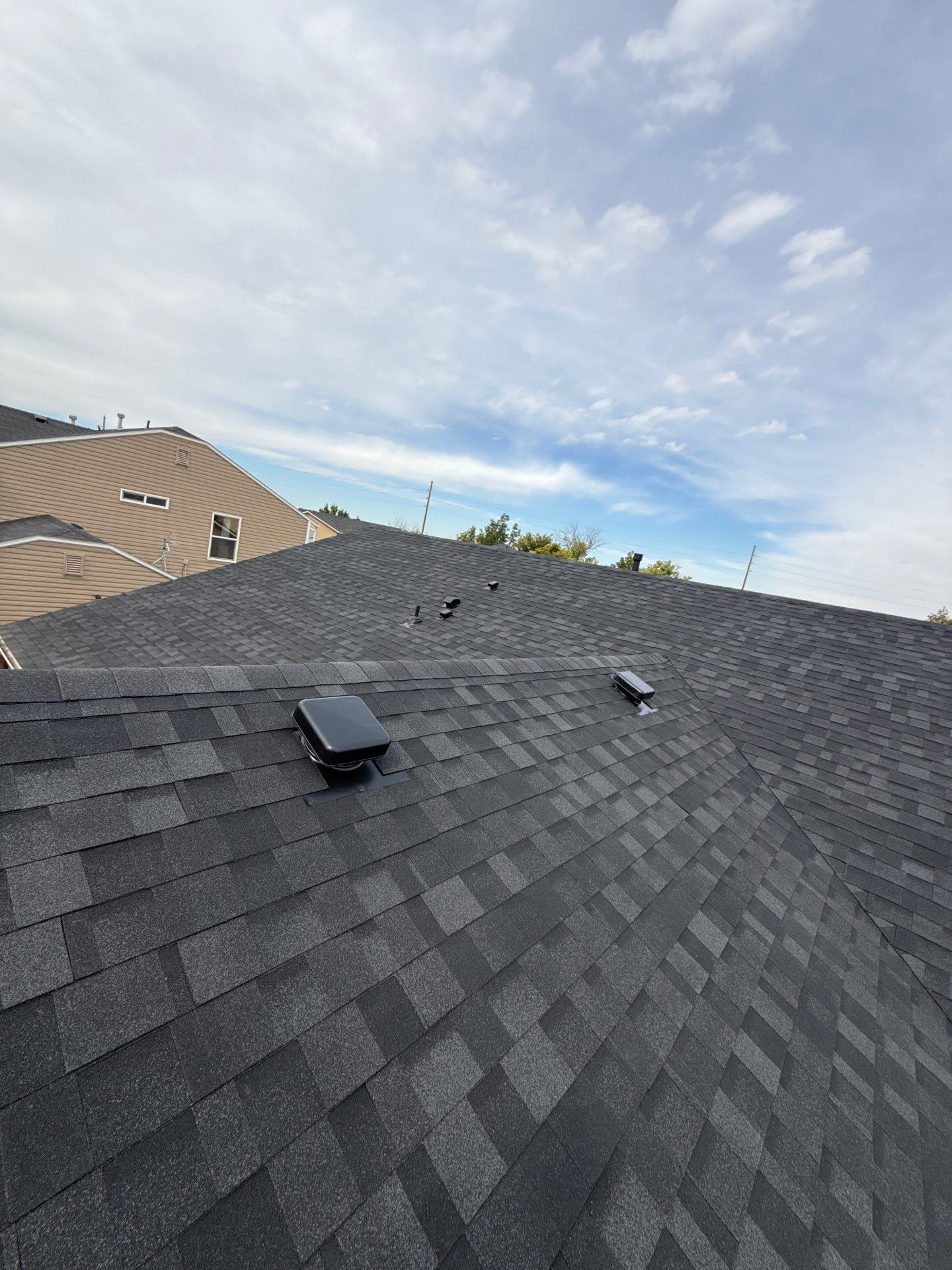 Middleton Residential Roof Replacement With Gray Architectural Asphalt Shingles by Olive Roofing