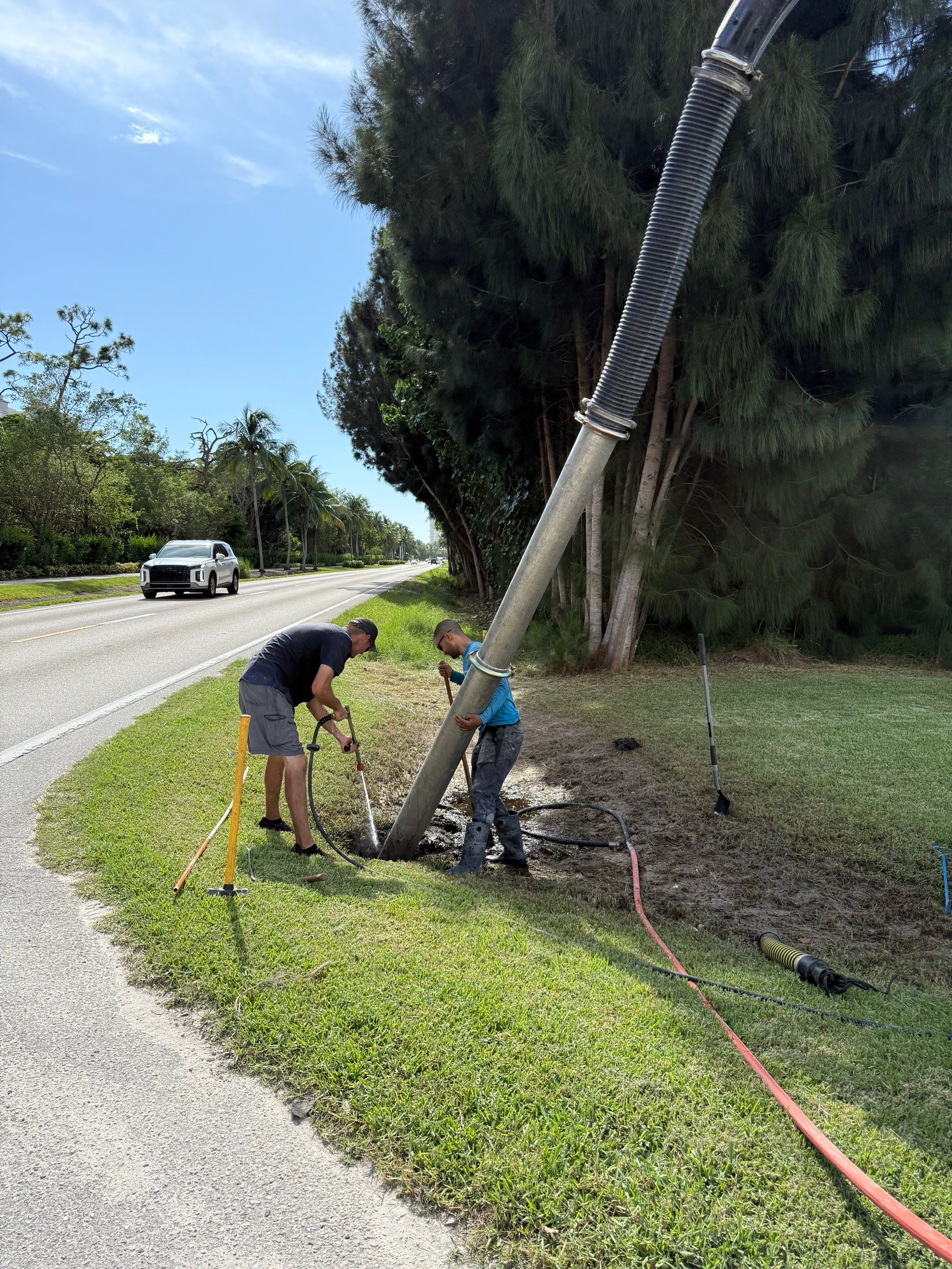 El Dorado/Coconut Rd Culvert Cleaning by Don Mar, Inc. Storm Water Solutions